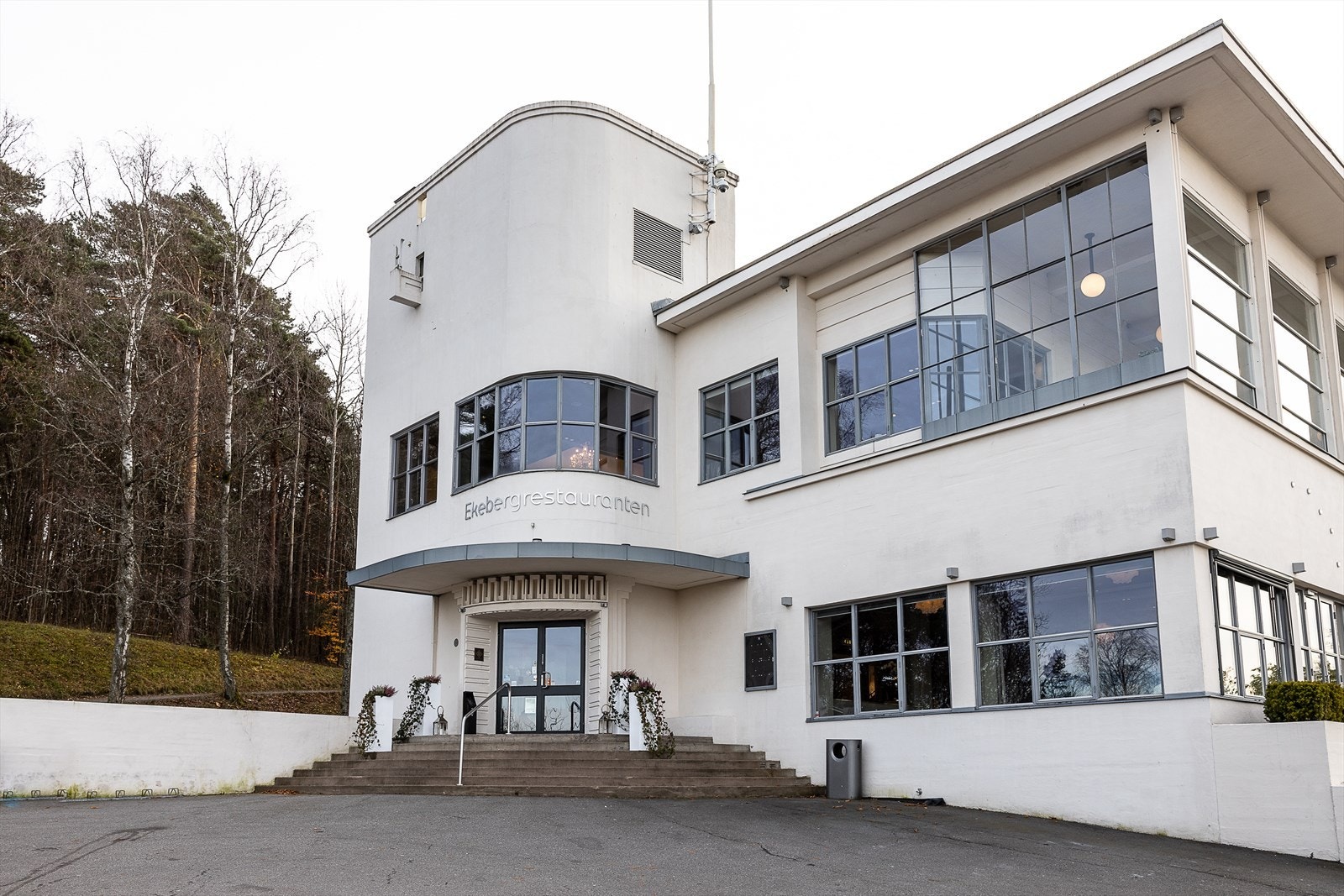 Fin gangavstand til Ekebergrestauranten Galleribilde