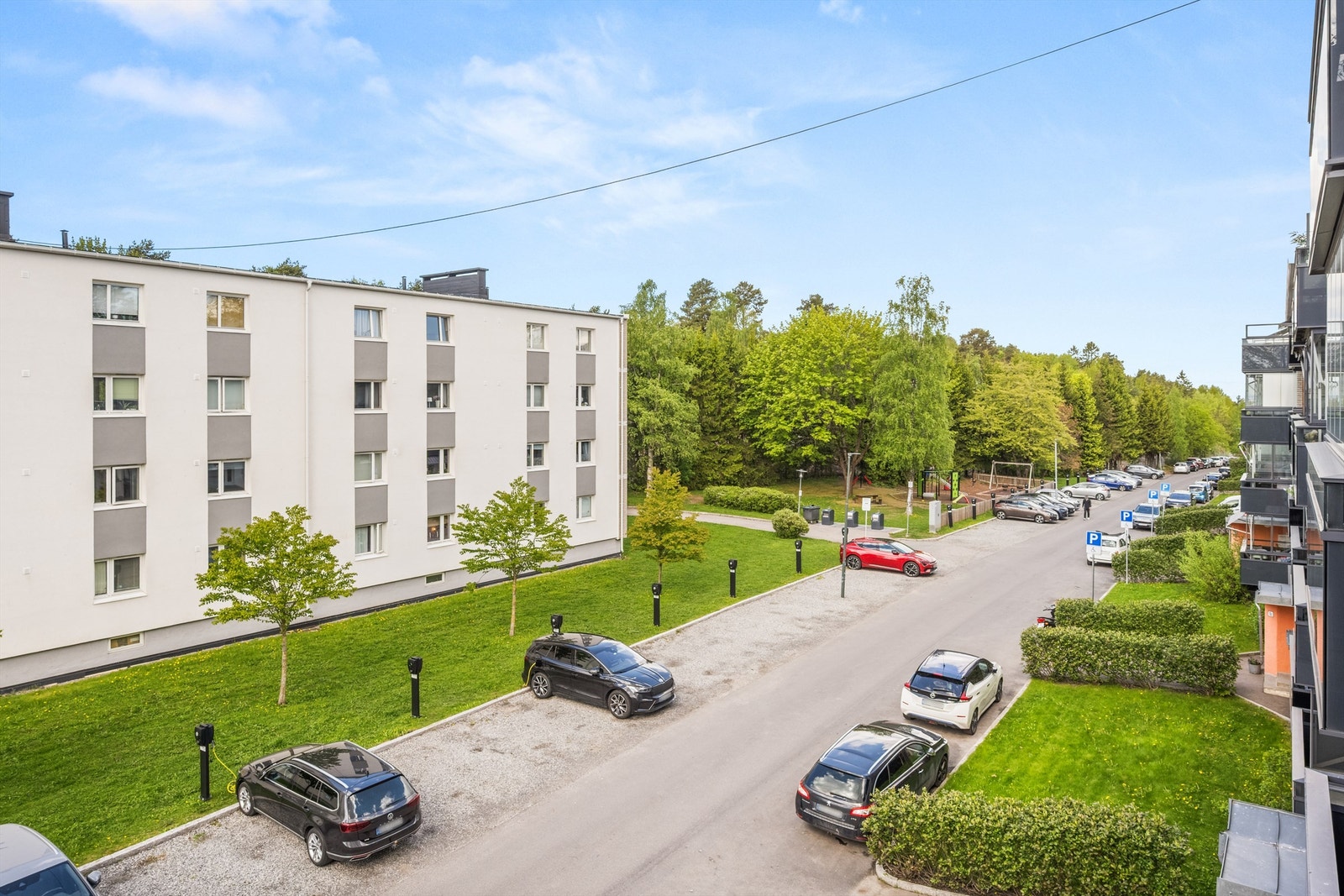 Utsyn fra balkongen. Galleribilde