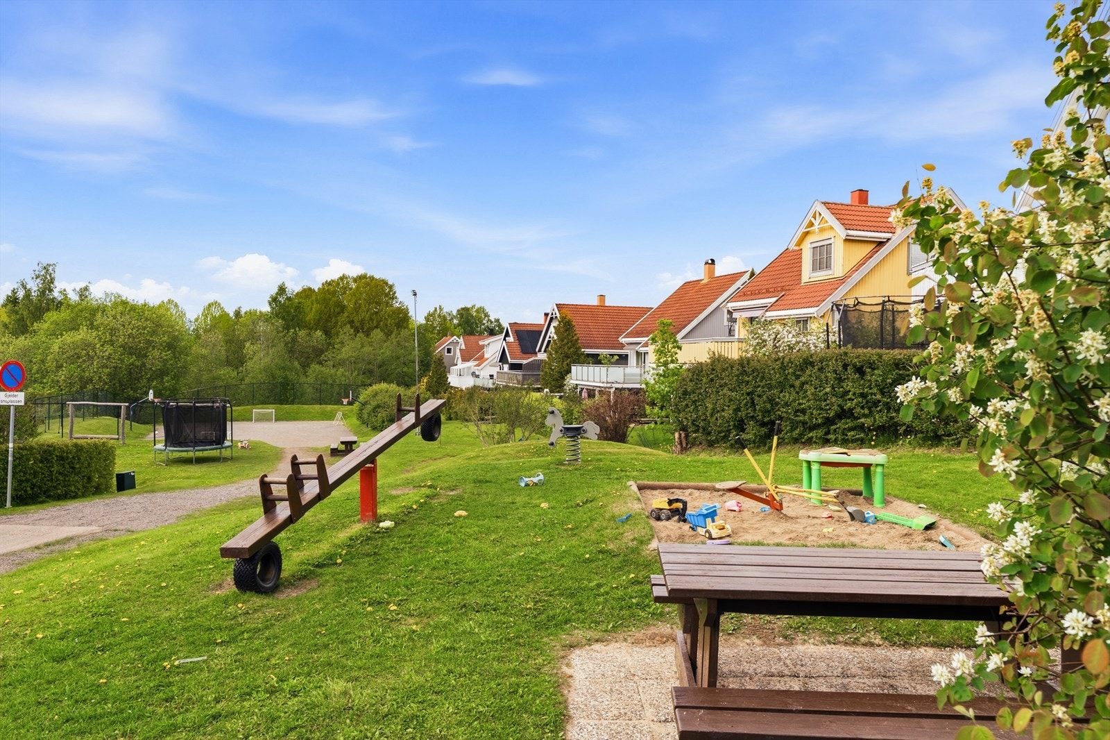 Det er flotte fellesområder i nærområdet. Galleribilde