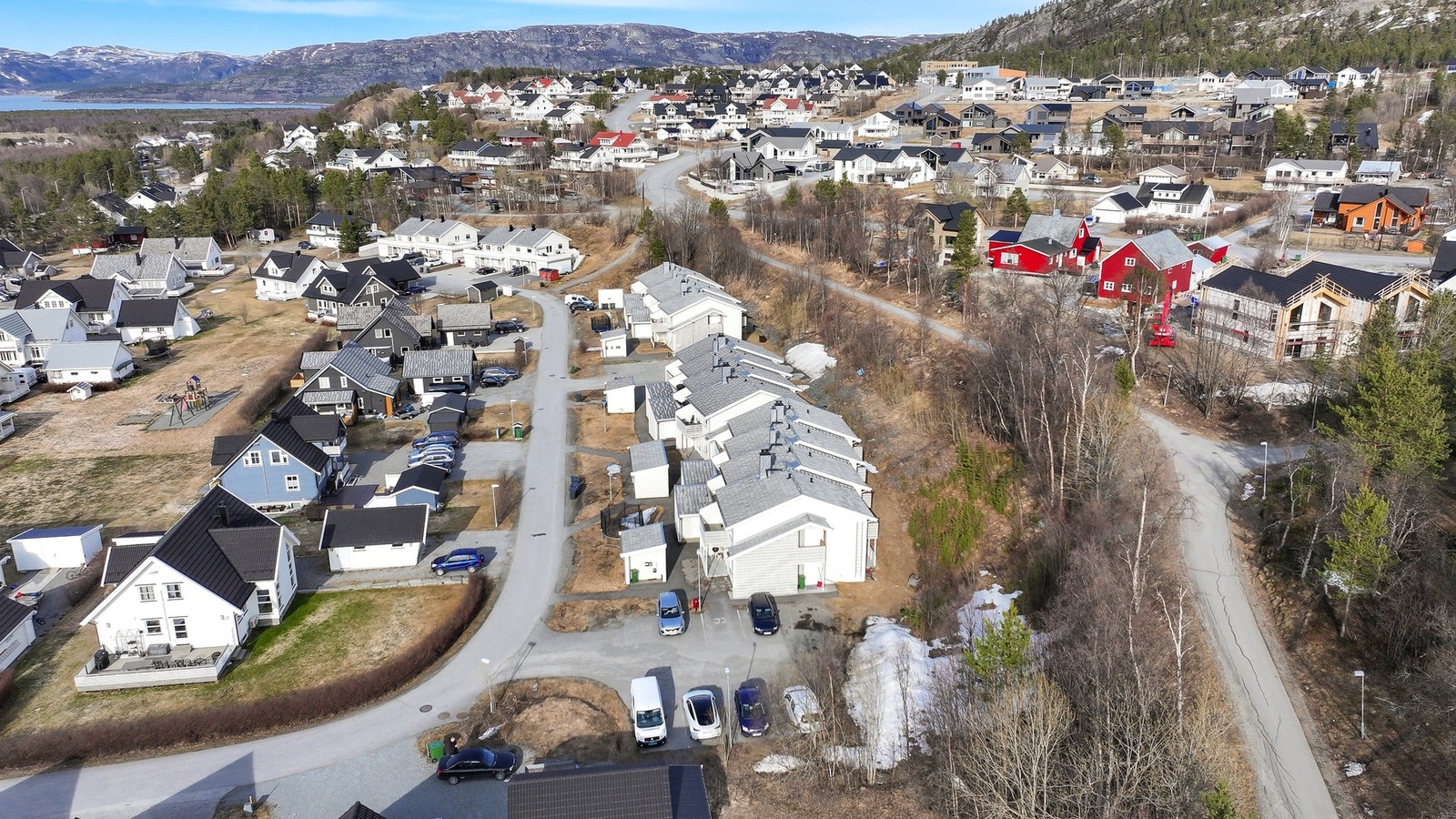 Oversiktsbilde som viser boligens plassering i nabolaget. Galleribilde