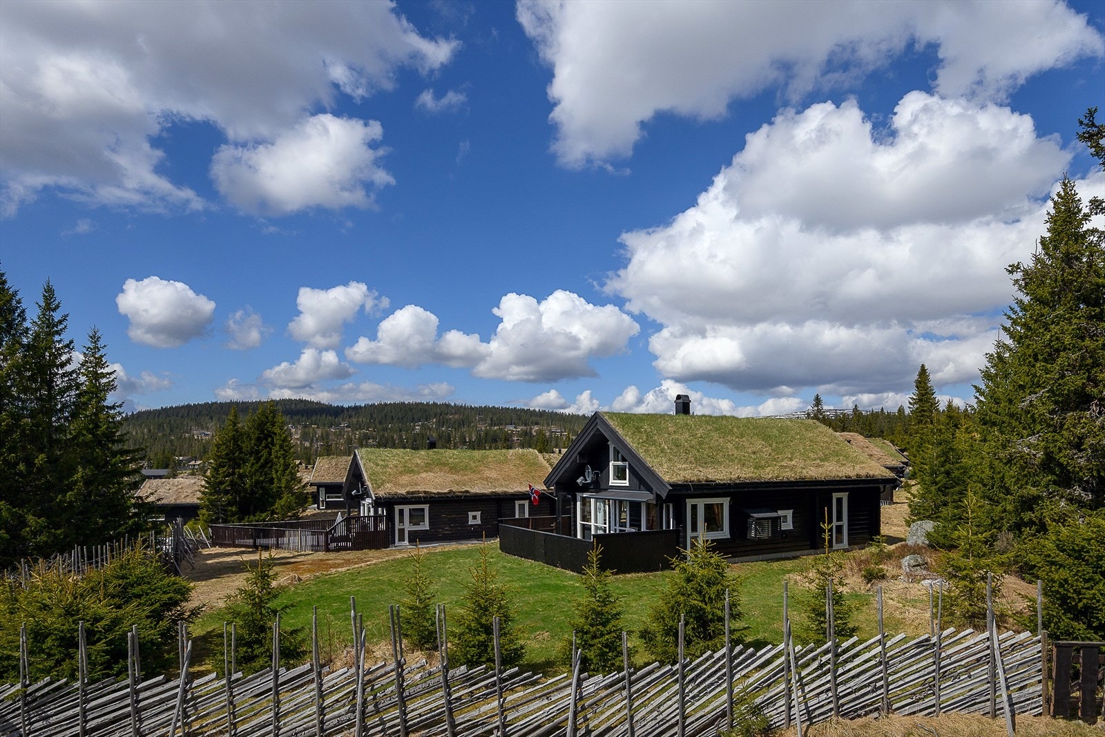 Hytta ligger på Nordseter med umiddelbar nærhet til topp preparerte skiløyper vinterstid. Flotte turmuligheter også sommerstid. Galleribilde