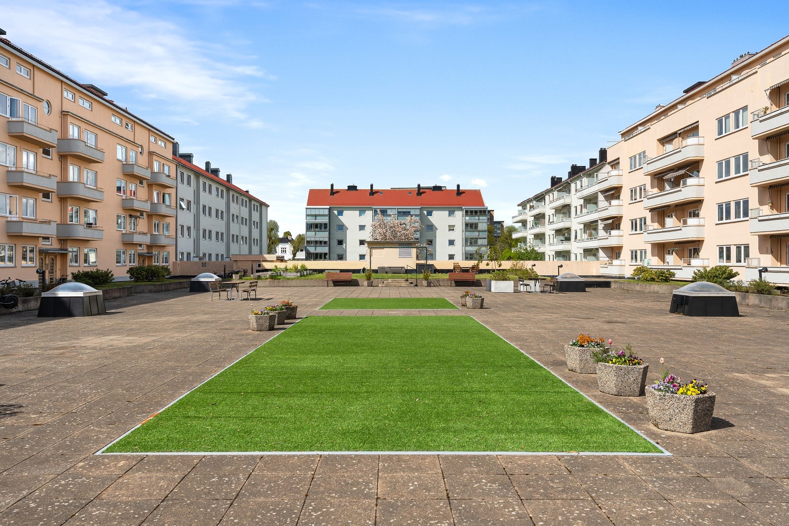 Flotte uteområder for beboerne Galleribilde