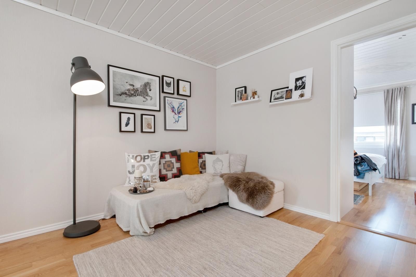 Oversiktsbilde av stue Galleribilde