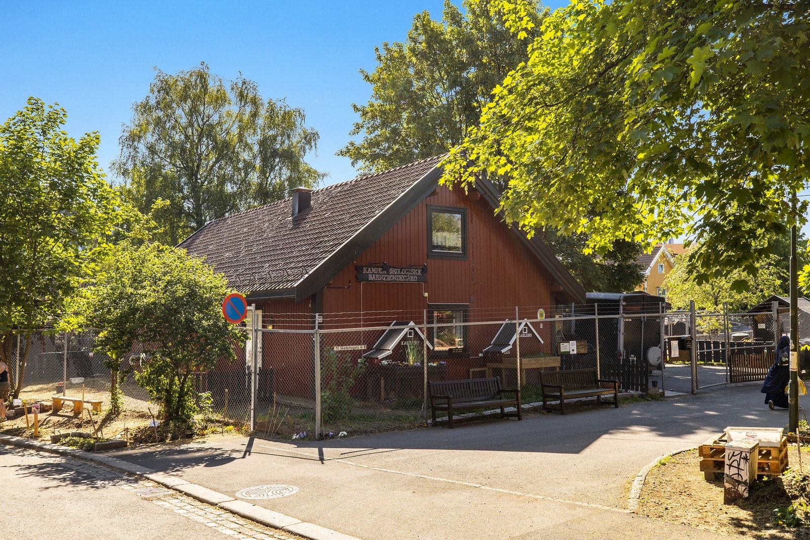 Kampen Økologiske Barnebondegård. Galleribilde