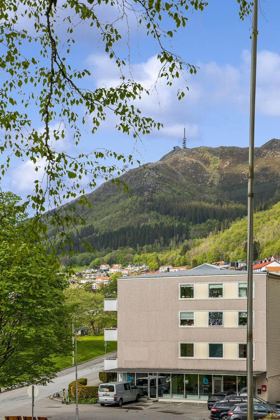 Området byr på gode turmuligheter med nærhet til skog og mark. Galleribilde
