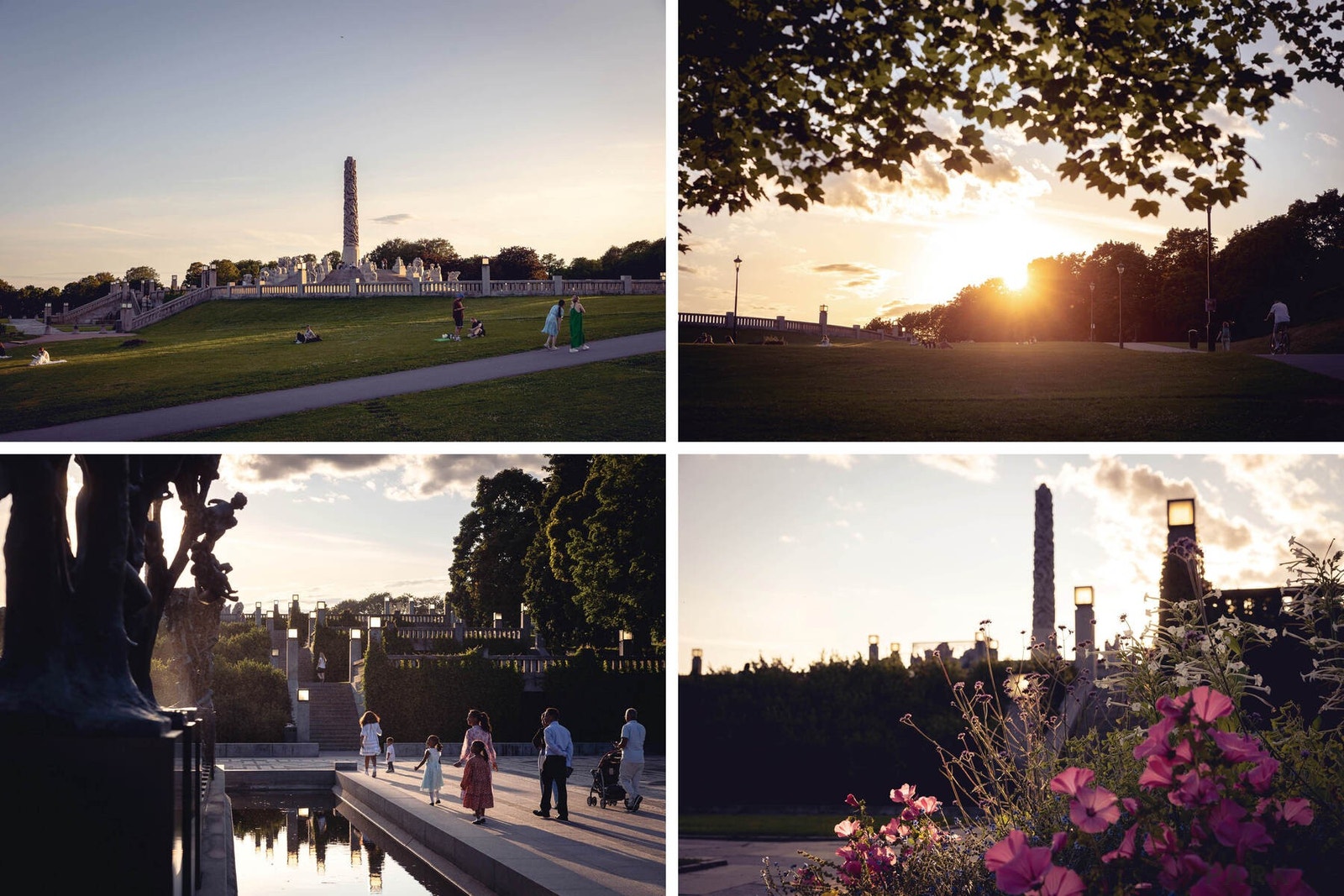 Det er hyggelige turmuligheter i nærområdet som bl.a. Slottsparken, Uranienborgparken og Frognerparken. Galleribilde