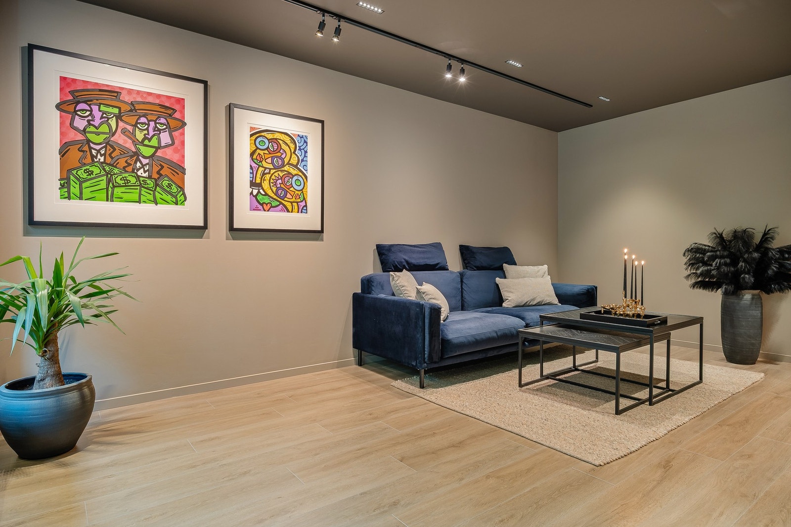 Legg merke til den moderne finishen Galleribilde