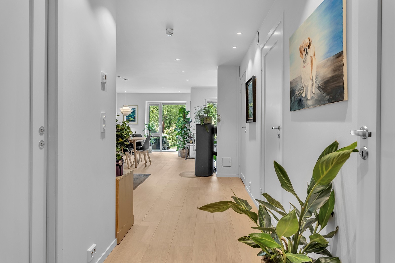 Leiligheten har en gjennomgående og praktisk planløsning. Galleribilde