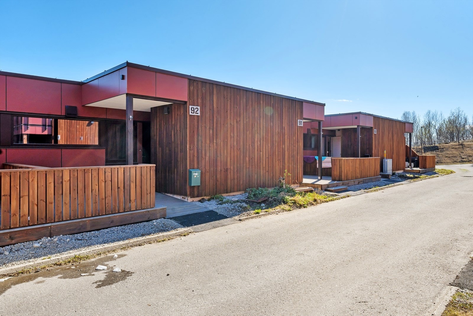 Topp moderne bygningsmasse. Galleribilde