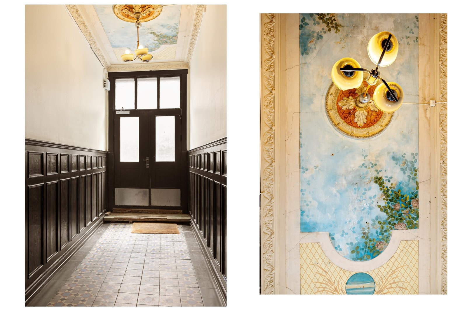 Lekre detaljer også ved inngangspartiet. Galleribilde