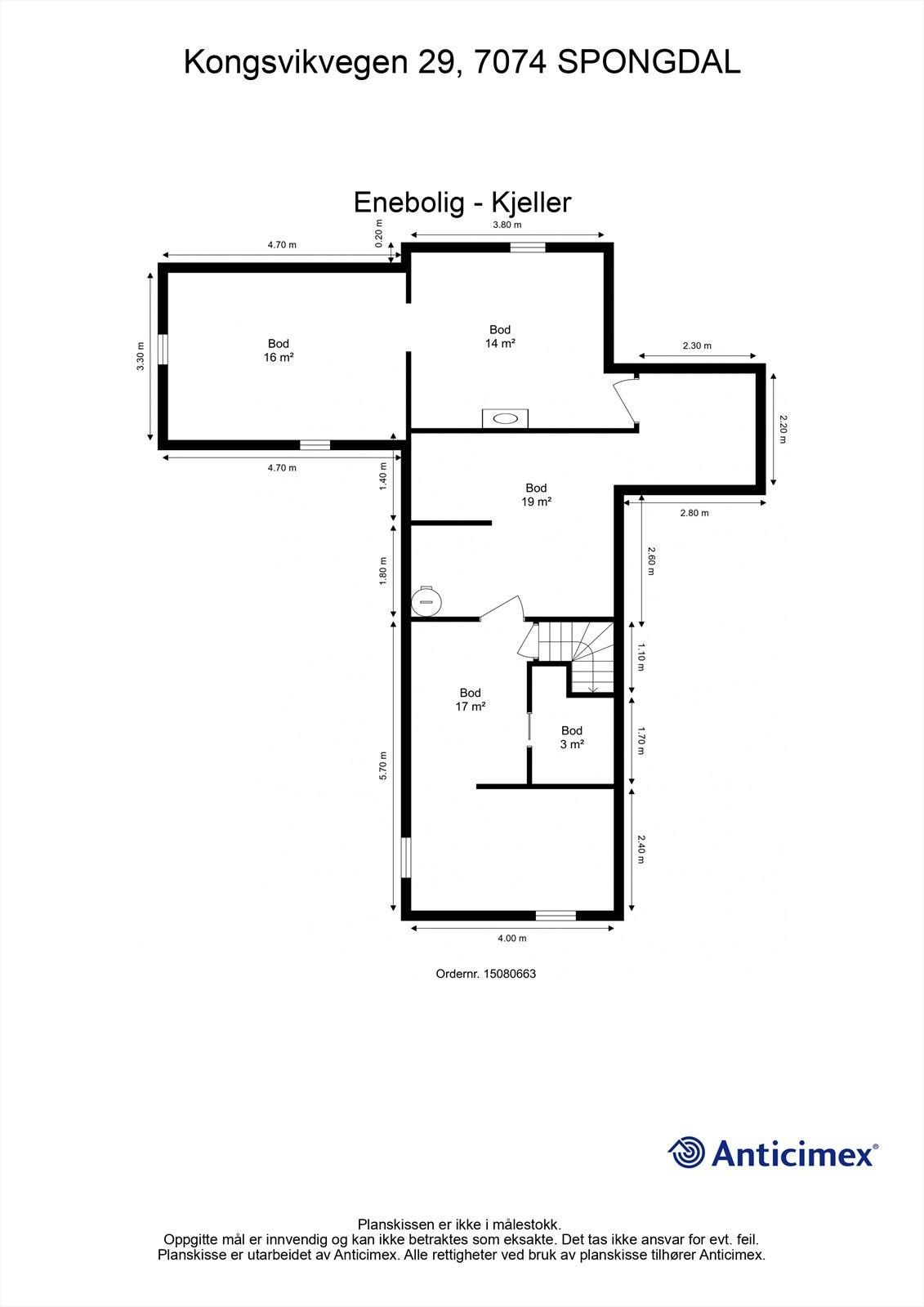 Plantegning - Kjeller Galleribilde