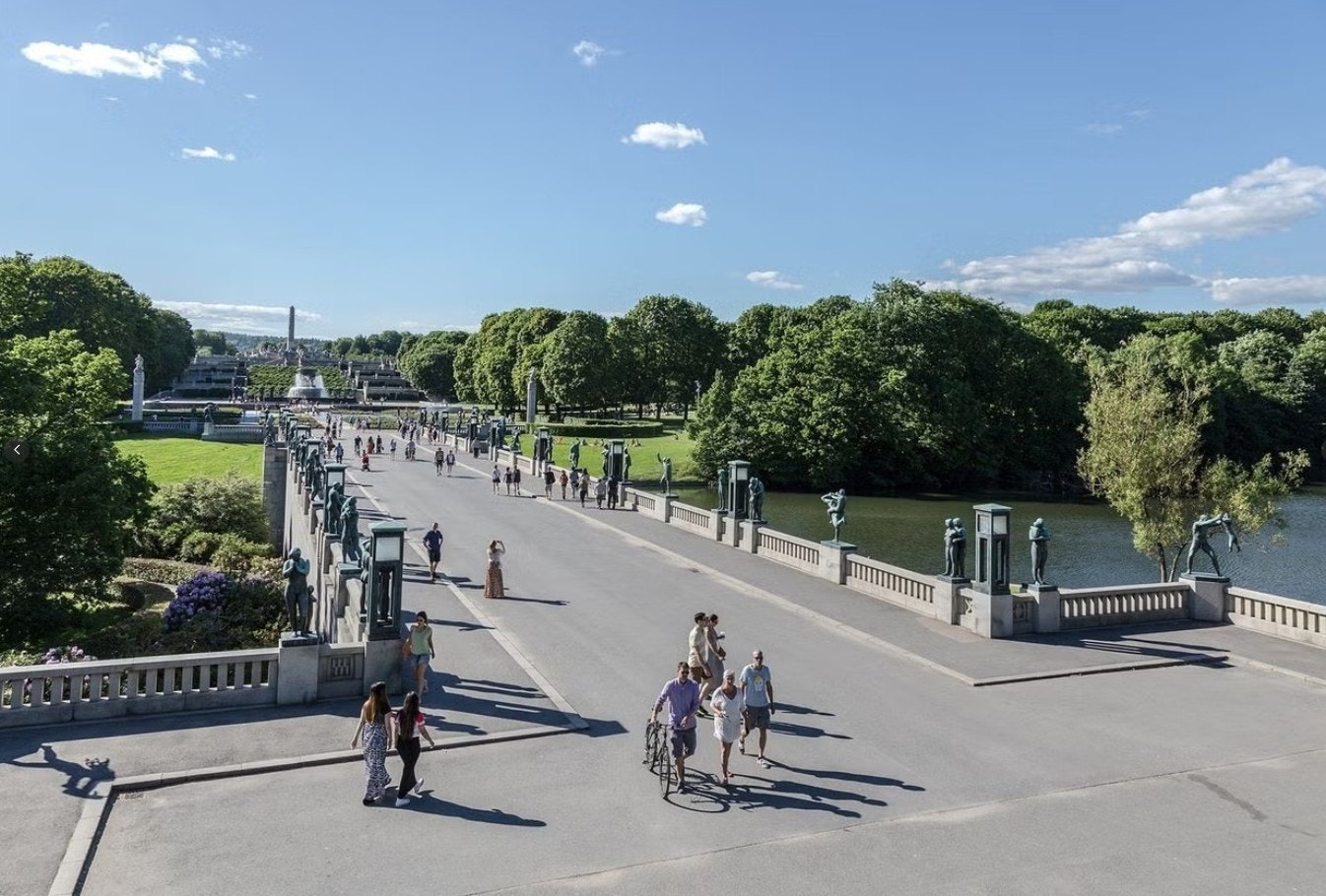 Ta søndagsturen til flotte Vigelandsparken og Frognerparken. Galleribilde