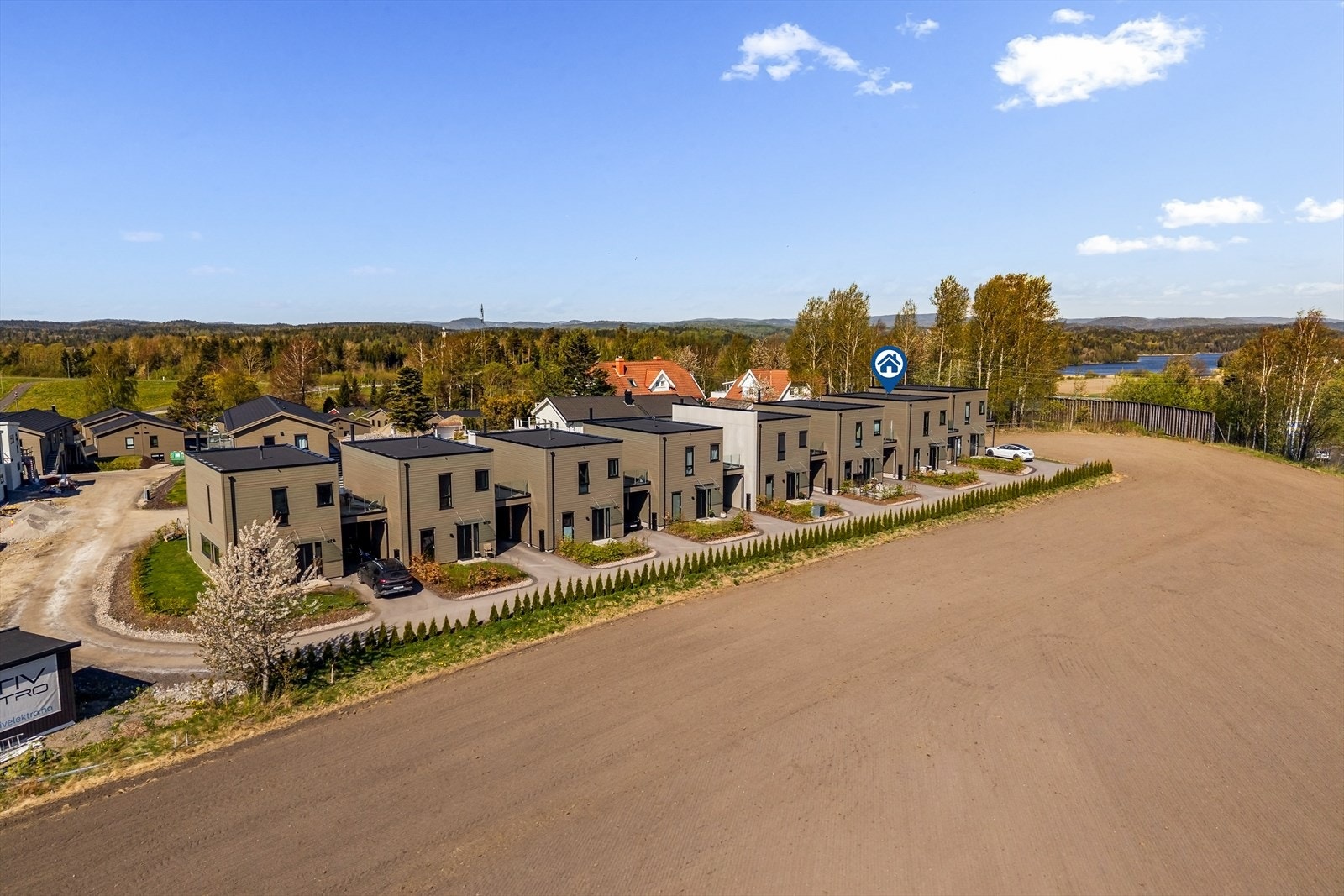 Både Veslehaven og Haukerød barnehager er i gang- og sykkelavstand, og barna har en trygg vei til Haukerød skole. Galleribilde
