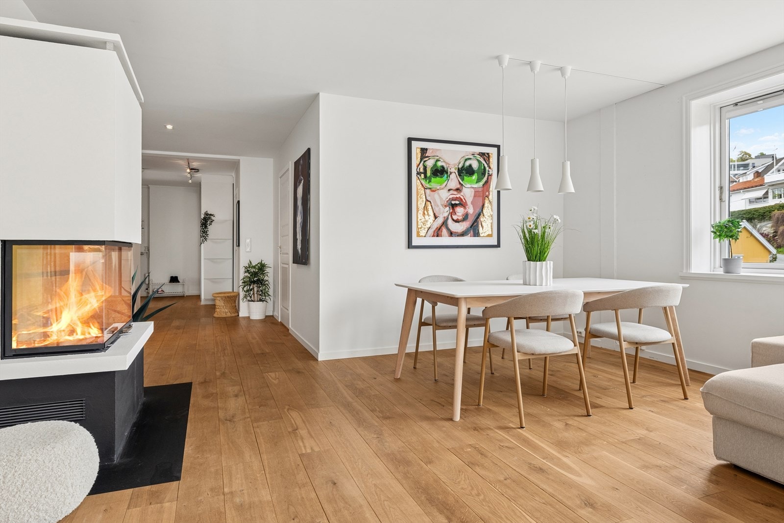 Peisen ble montert i 2019 i forbindelse med at pipeløpet ble rehabilitert. Galleribilde