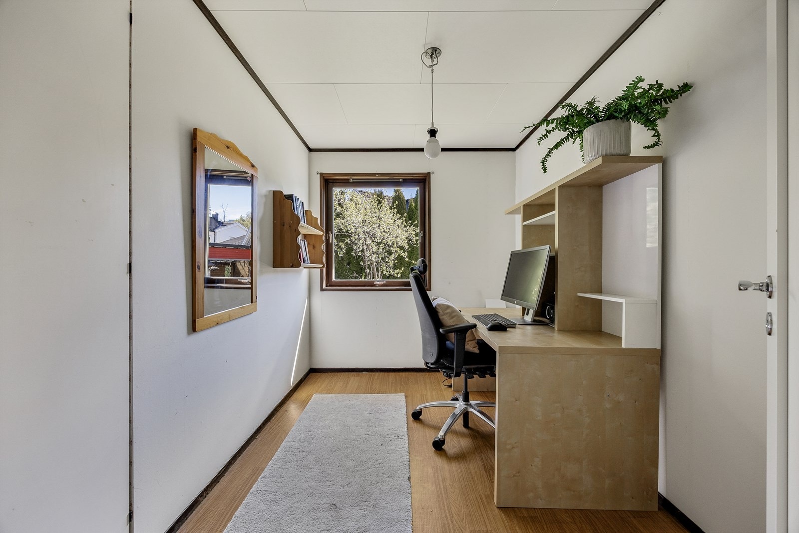 Det tredje soverommet egner seg godt som barnerom, gjesterom eller kontor. Galleribilde