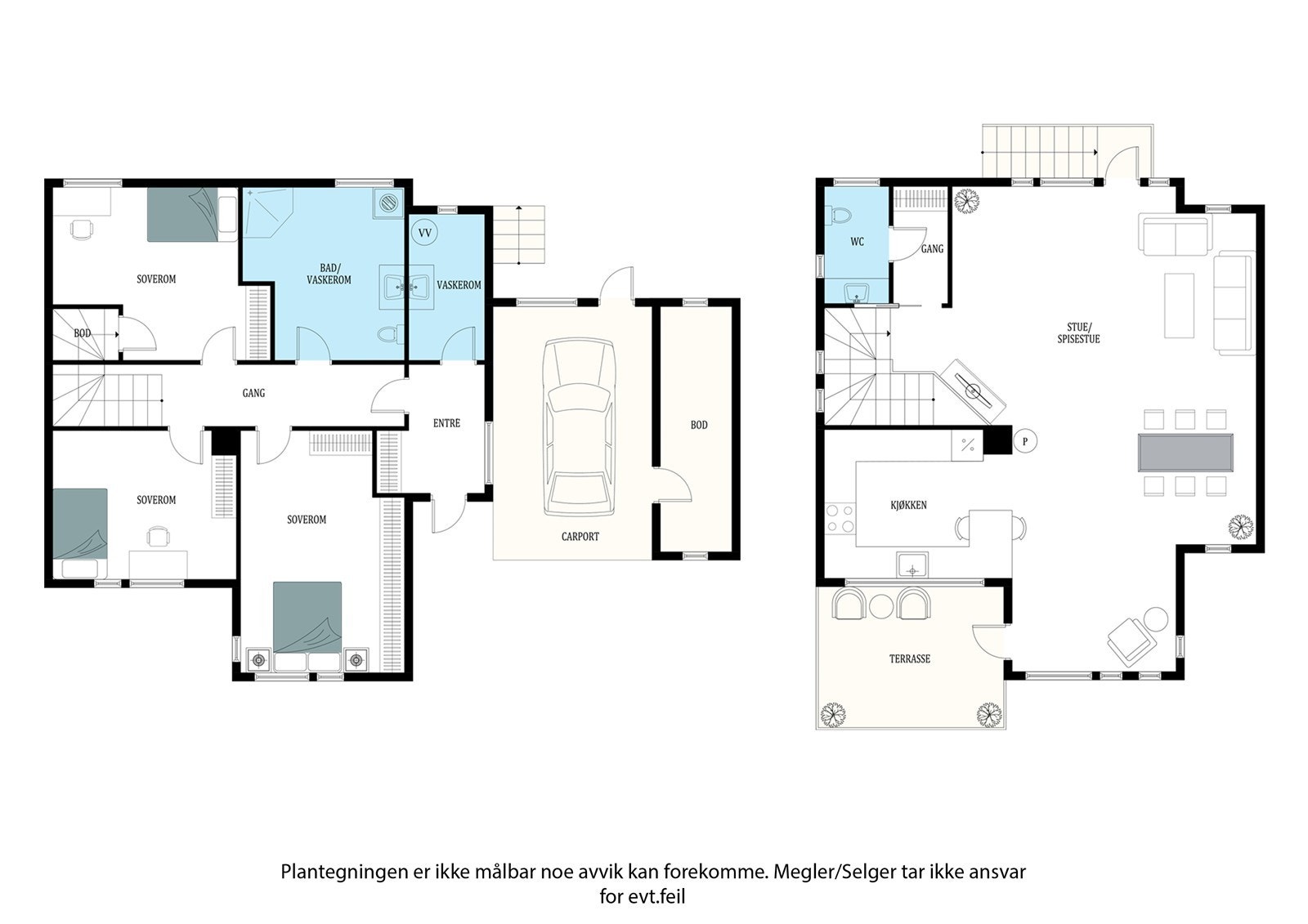 Plantegning Galleribilde
