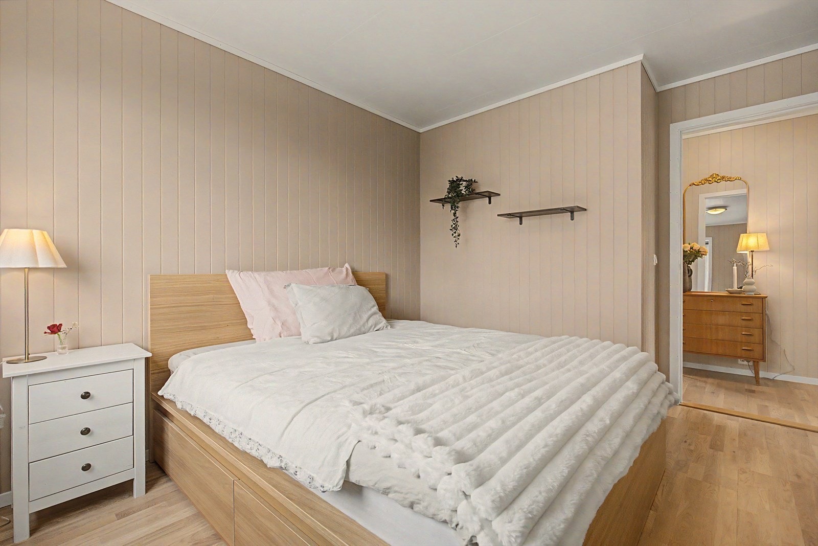 Romslig hovedsoverom Galleribilde