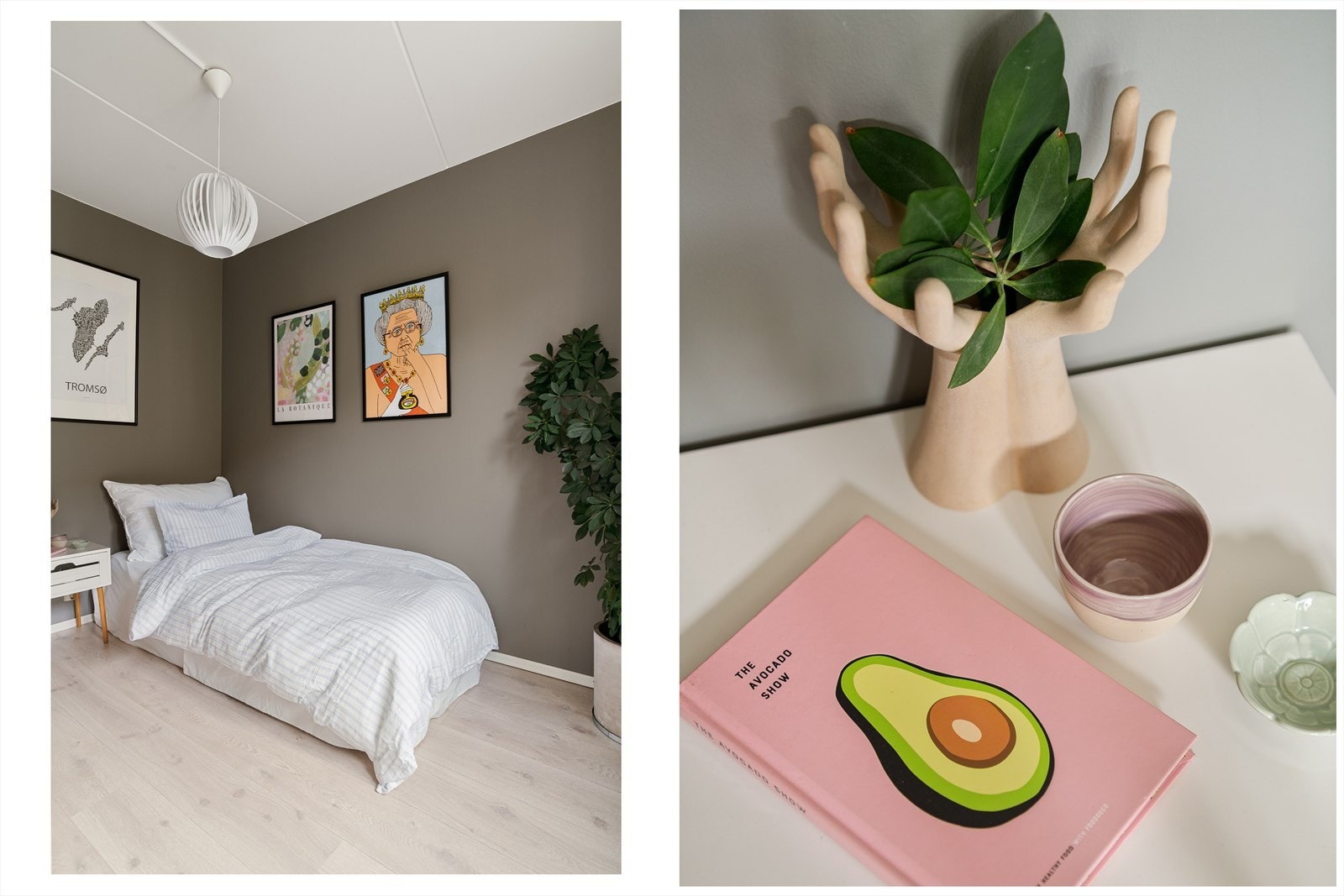 Etasjeskillere er i betong. Galleribilde