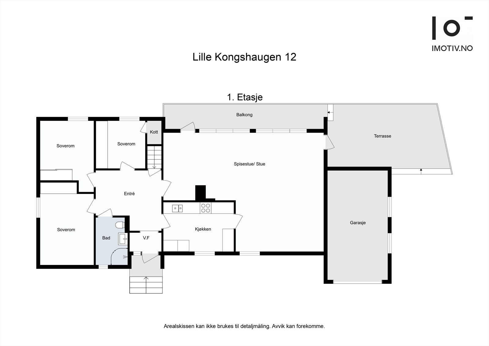 Plantegning 1.etasje Galleribilde