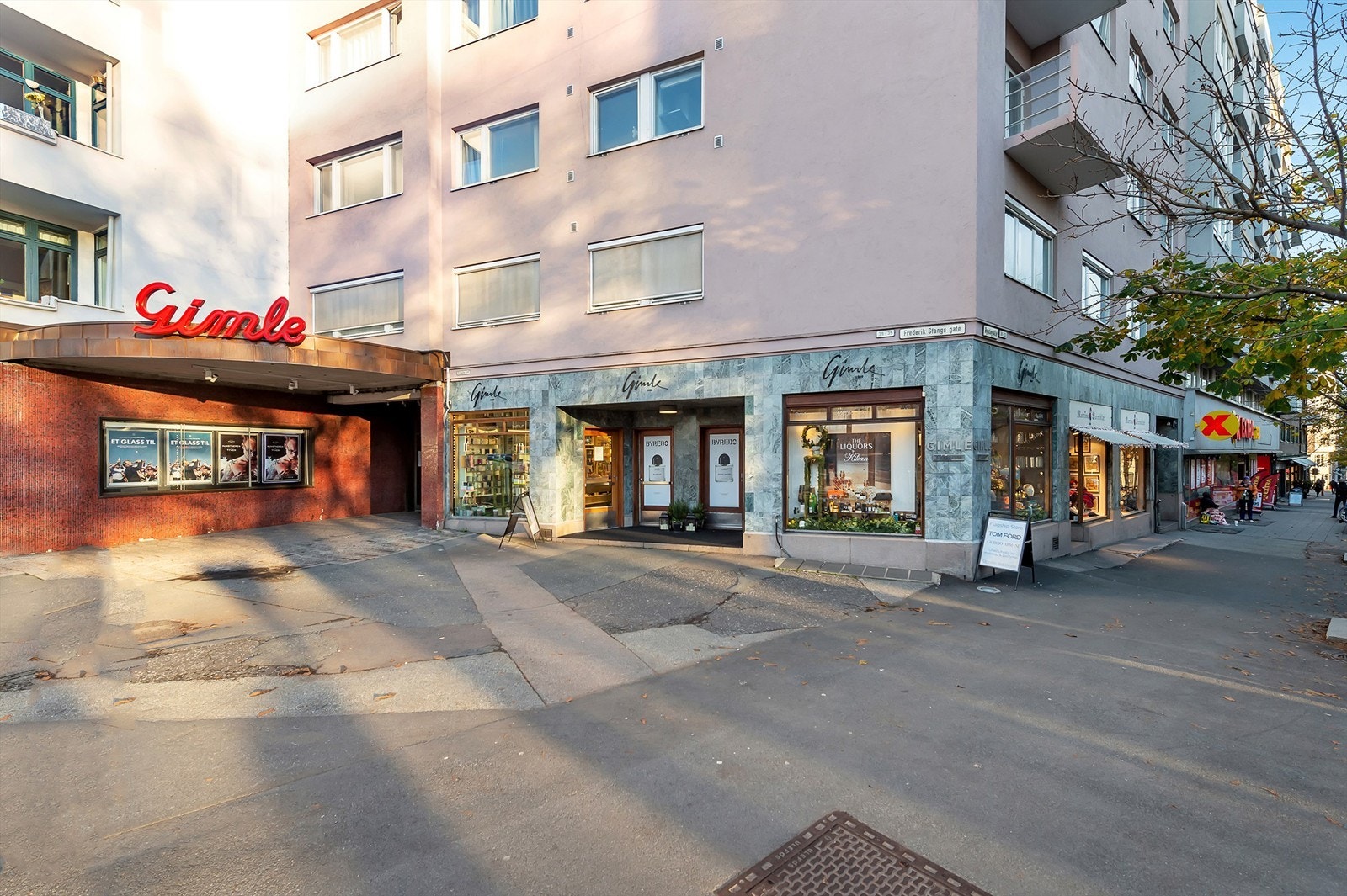 Kort vei til Gimle kino. Galleribilde