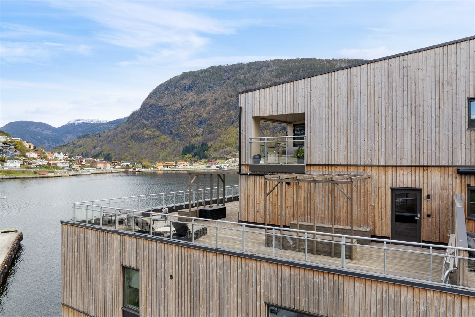 Sameiget har ein felles takterrasse som seksjonseigarane kan benytte seg av. Galleribilde