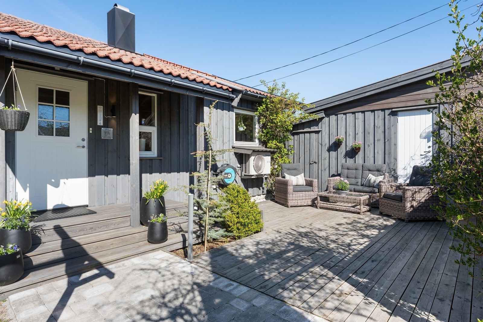 Flere fine uteplasser Galleribilde