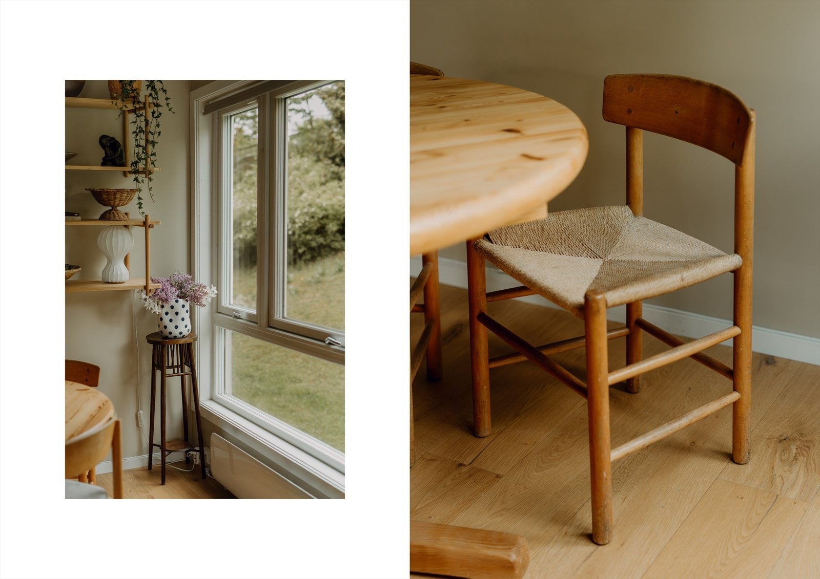 Nyt en deilig middag eller en rolig frokost med utsyn til grønne og blomstrende omgivelser. Galleribilde