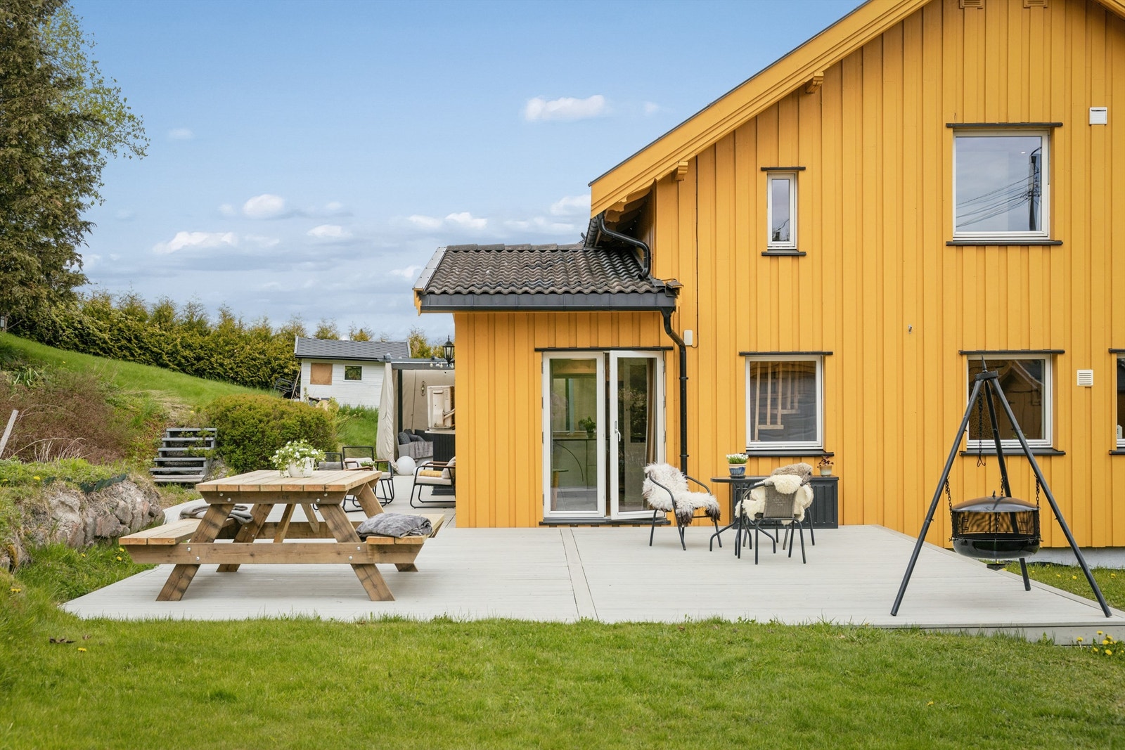 Enebolig beliggende i attraktivt boligområde med kun 300m til barneskole
Fotograf: Stine Prøitz Jørgensen Galleribilde
