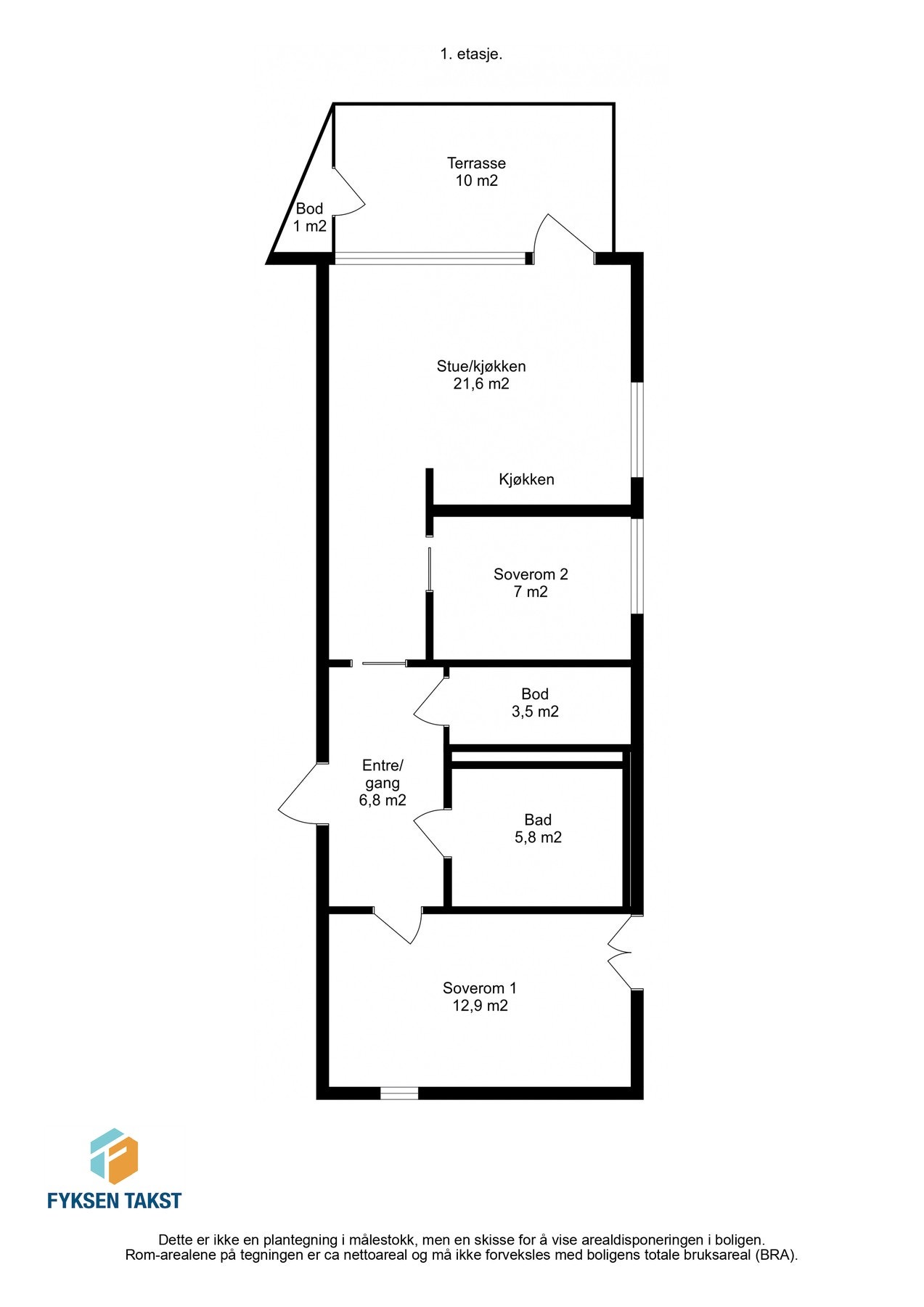 Planskisse. Galleribilde