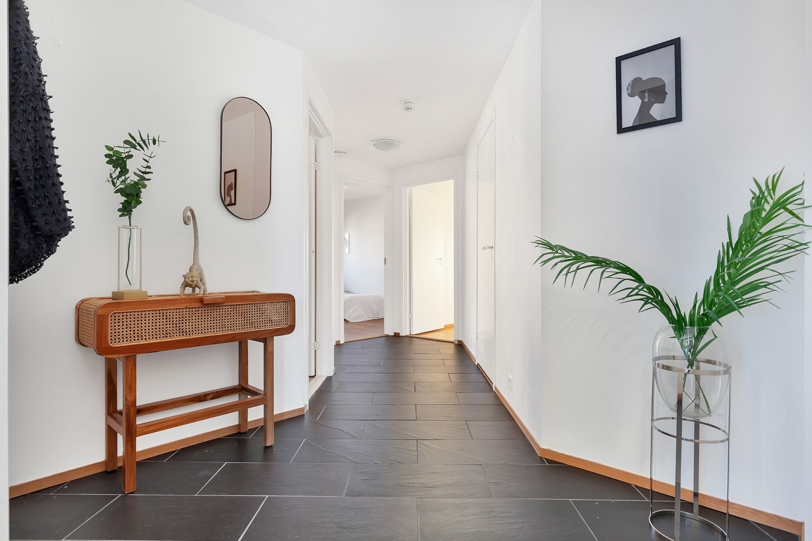 Entre - flislagt med varmekabler Galleribilde