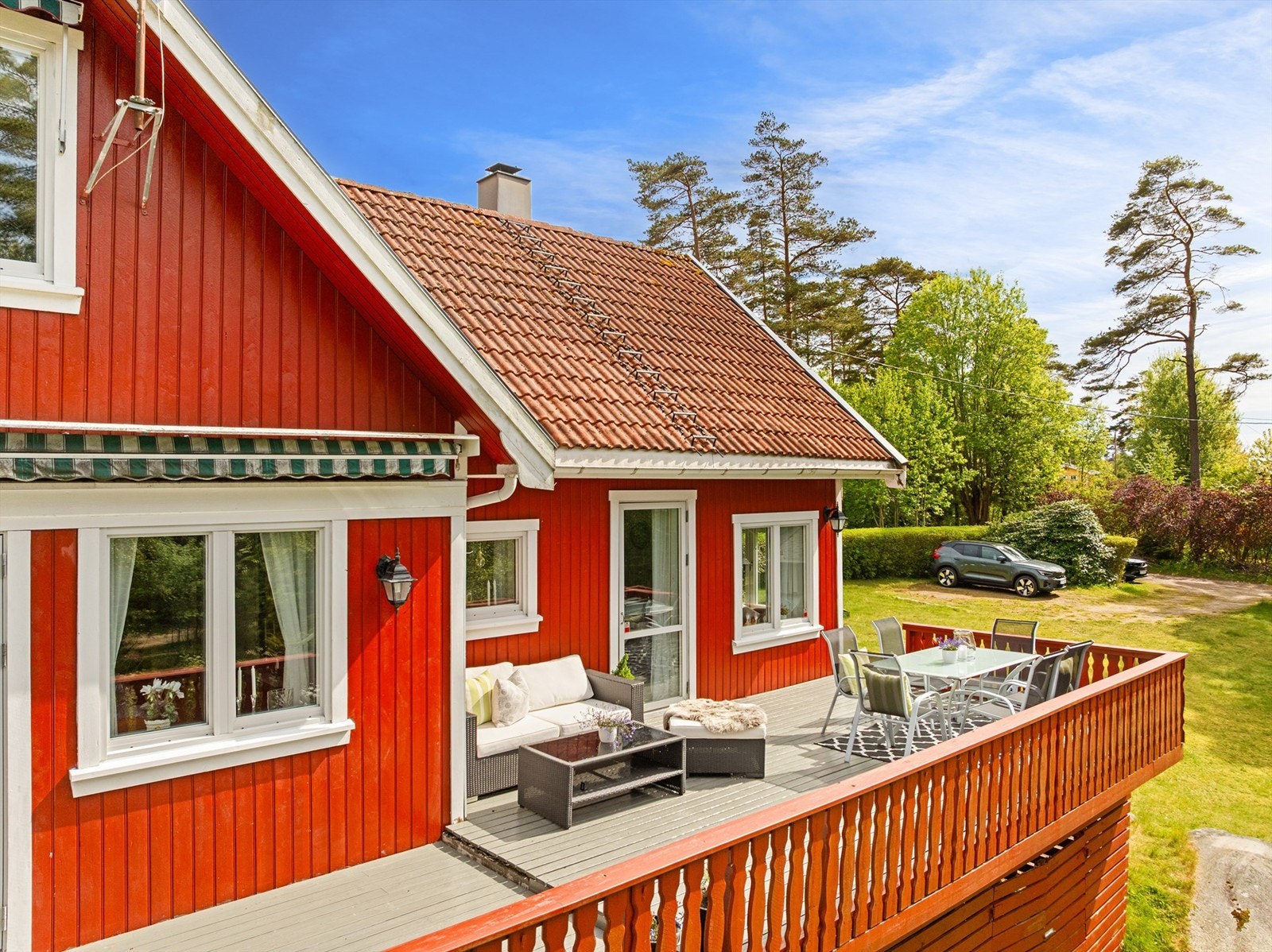 Solforholdene på eiendommen er meget gode - dagen gjennom. Galleribilde