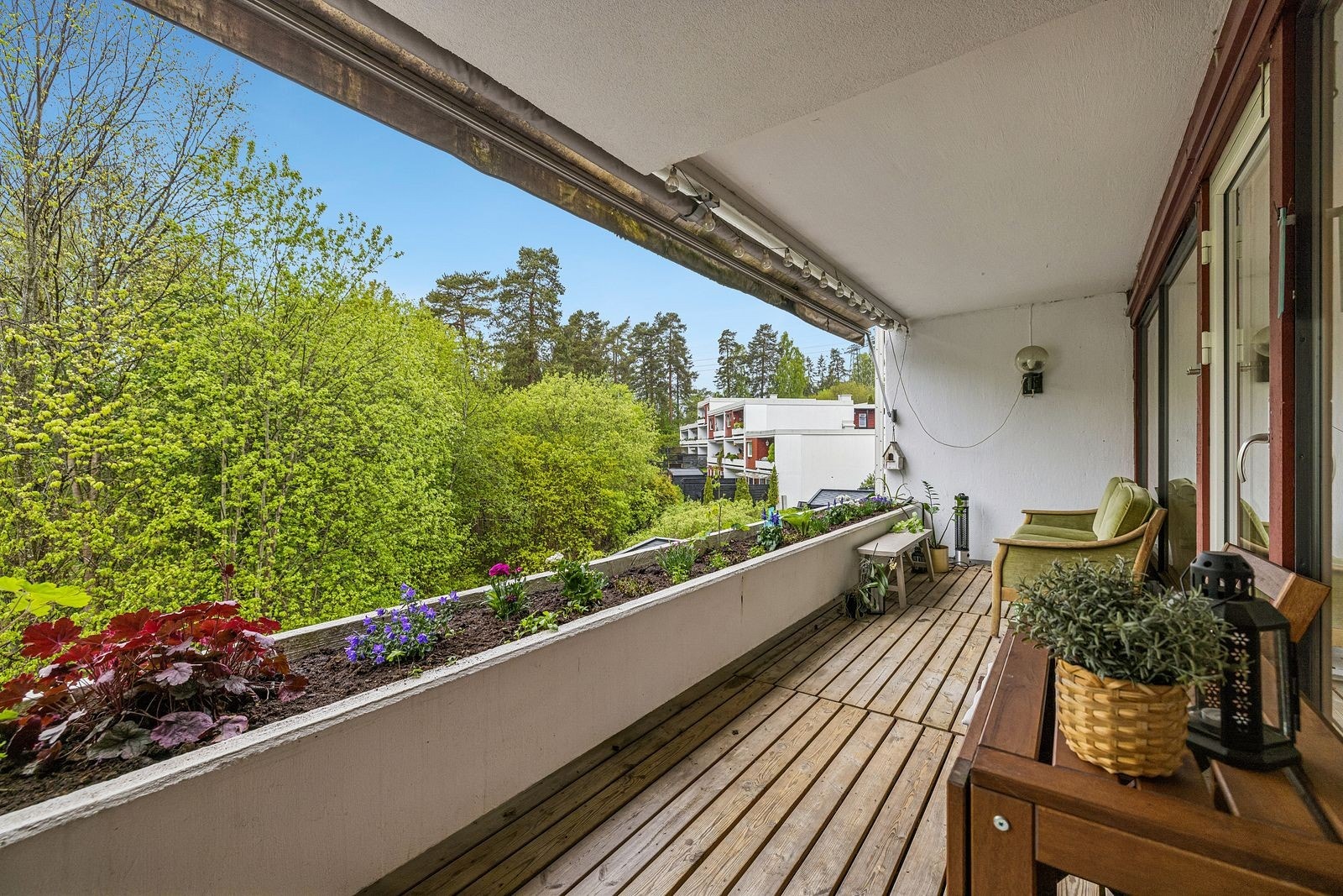 Flott balkong Galleribilde