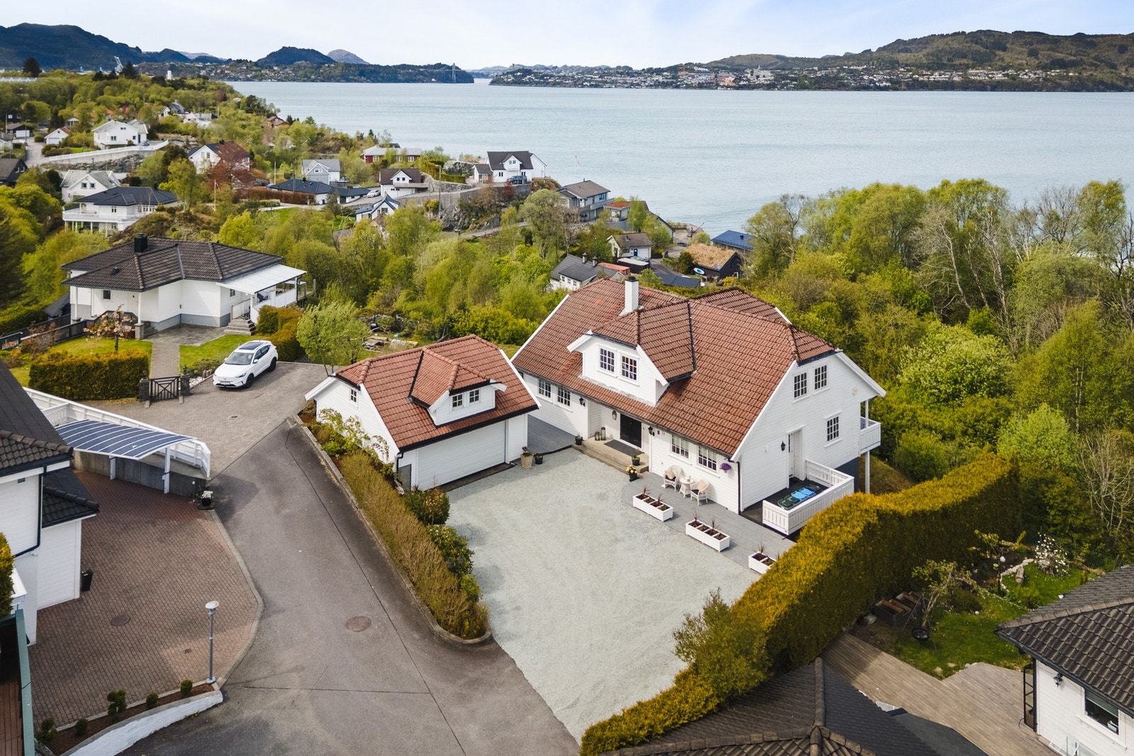 Boligen ligger i et barnevennlig boligområde. Galleribilde
