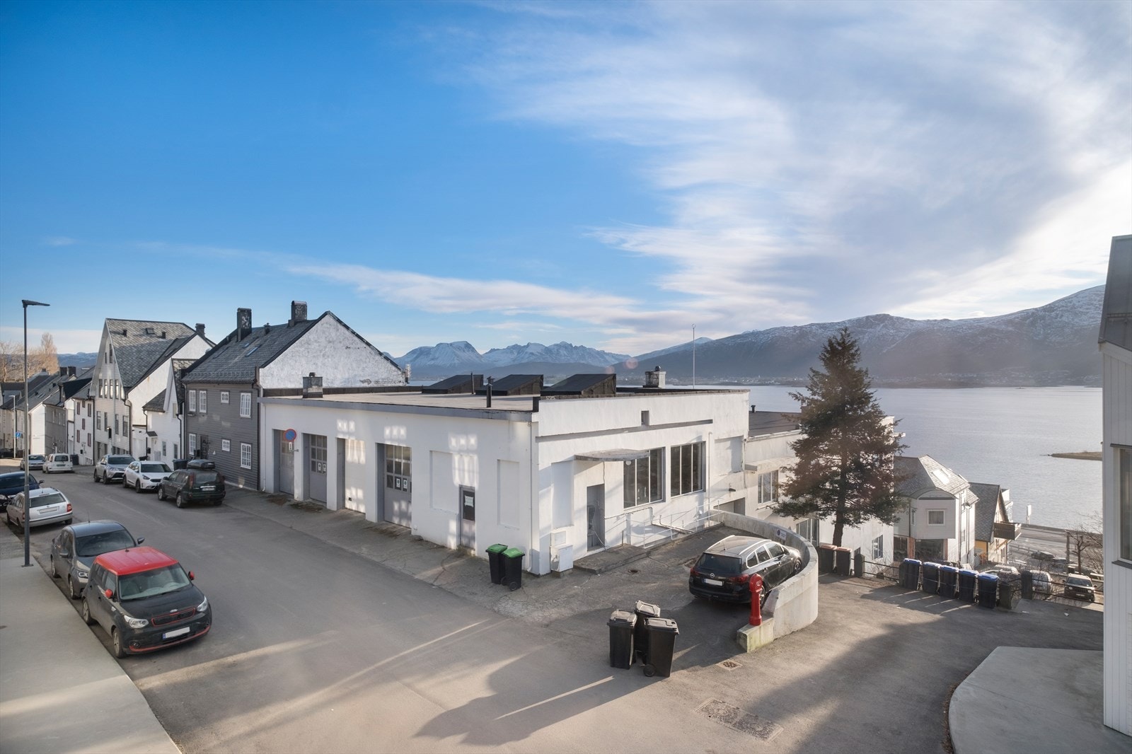 Flott utsikt fra stuen Galleribilde