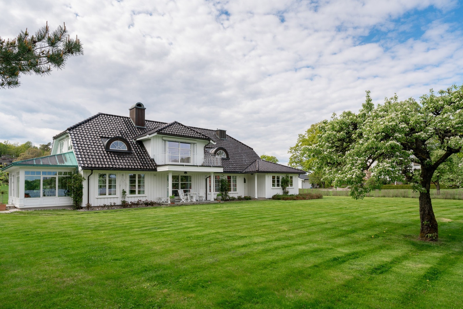 Her ligger alt til rette for å nyte det gode liv året rundt. Galleribilde