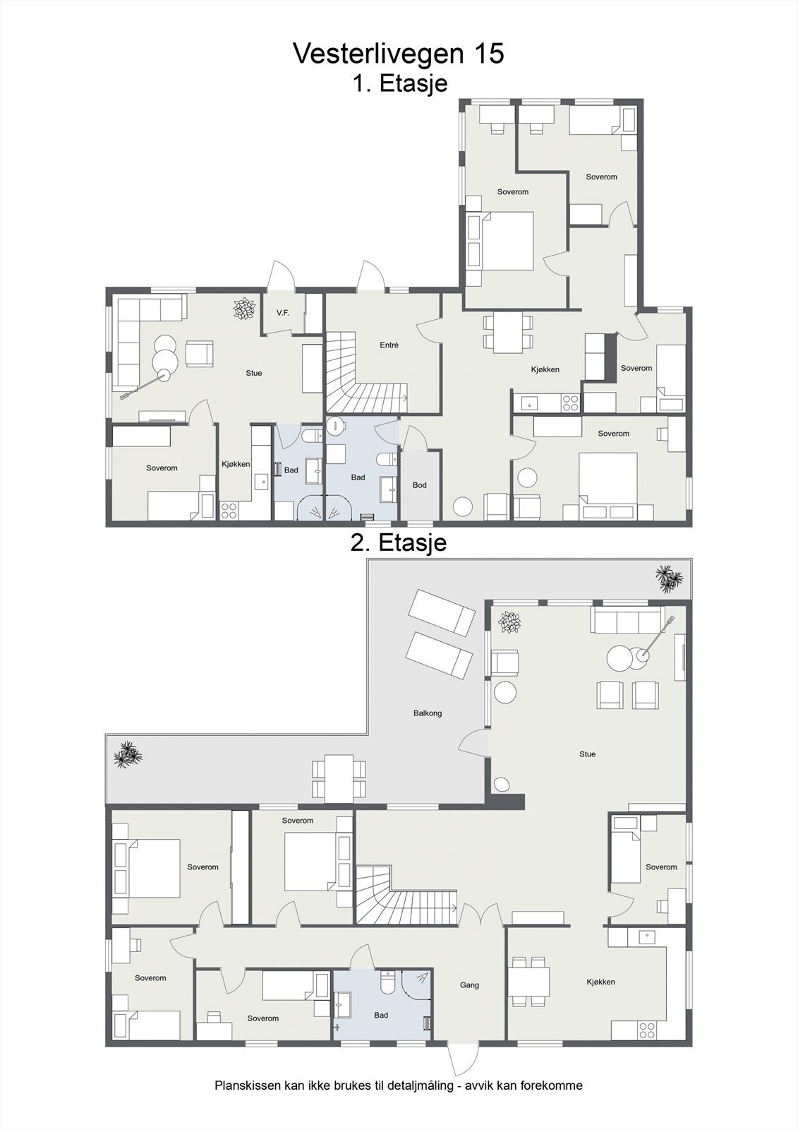 Plantegning - 2D Galleribilde