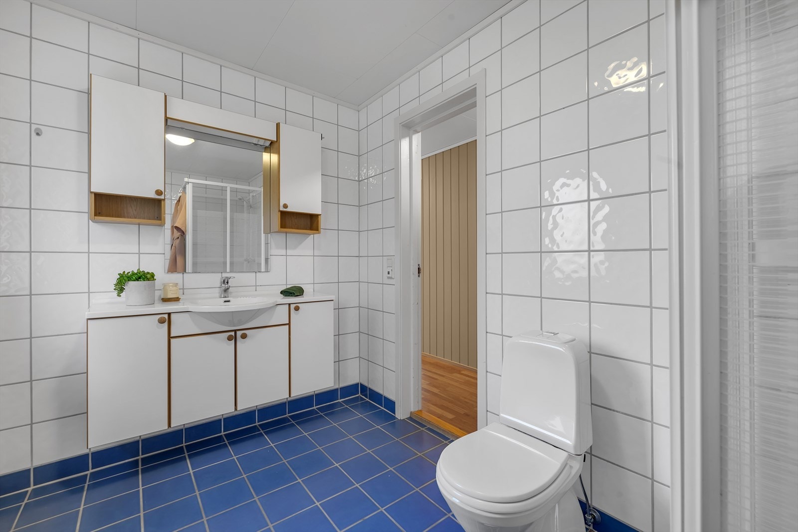 Badet har en romslig innredning. Galleribilde