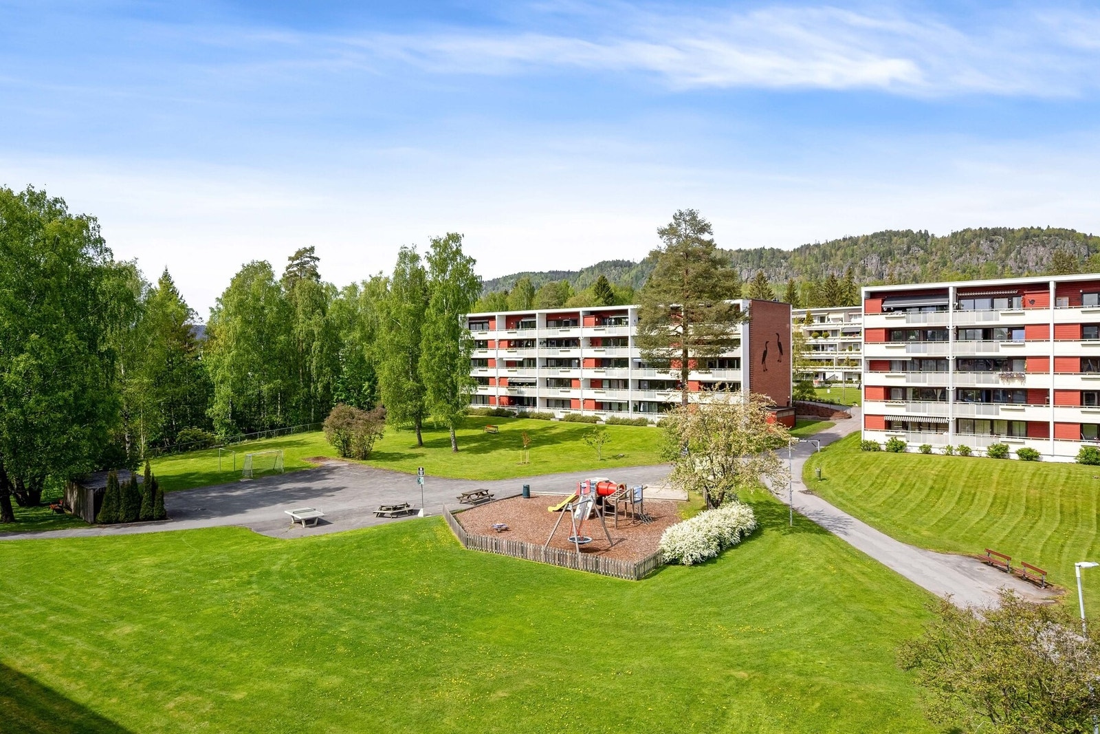 Utsyn over fellesområder Galleribilde