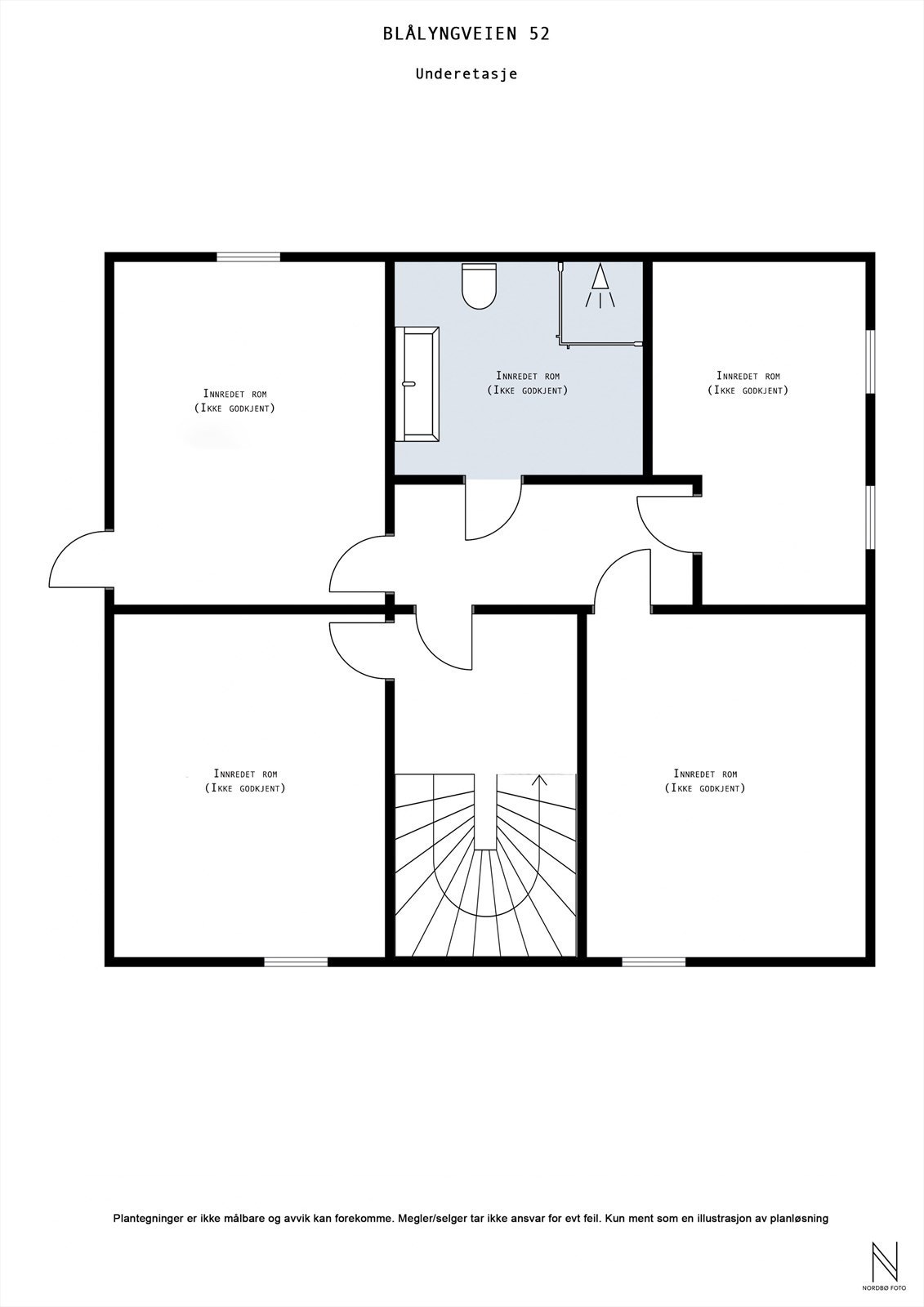 Plantegning u. etasje Galleribilde