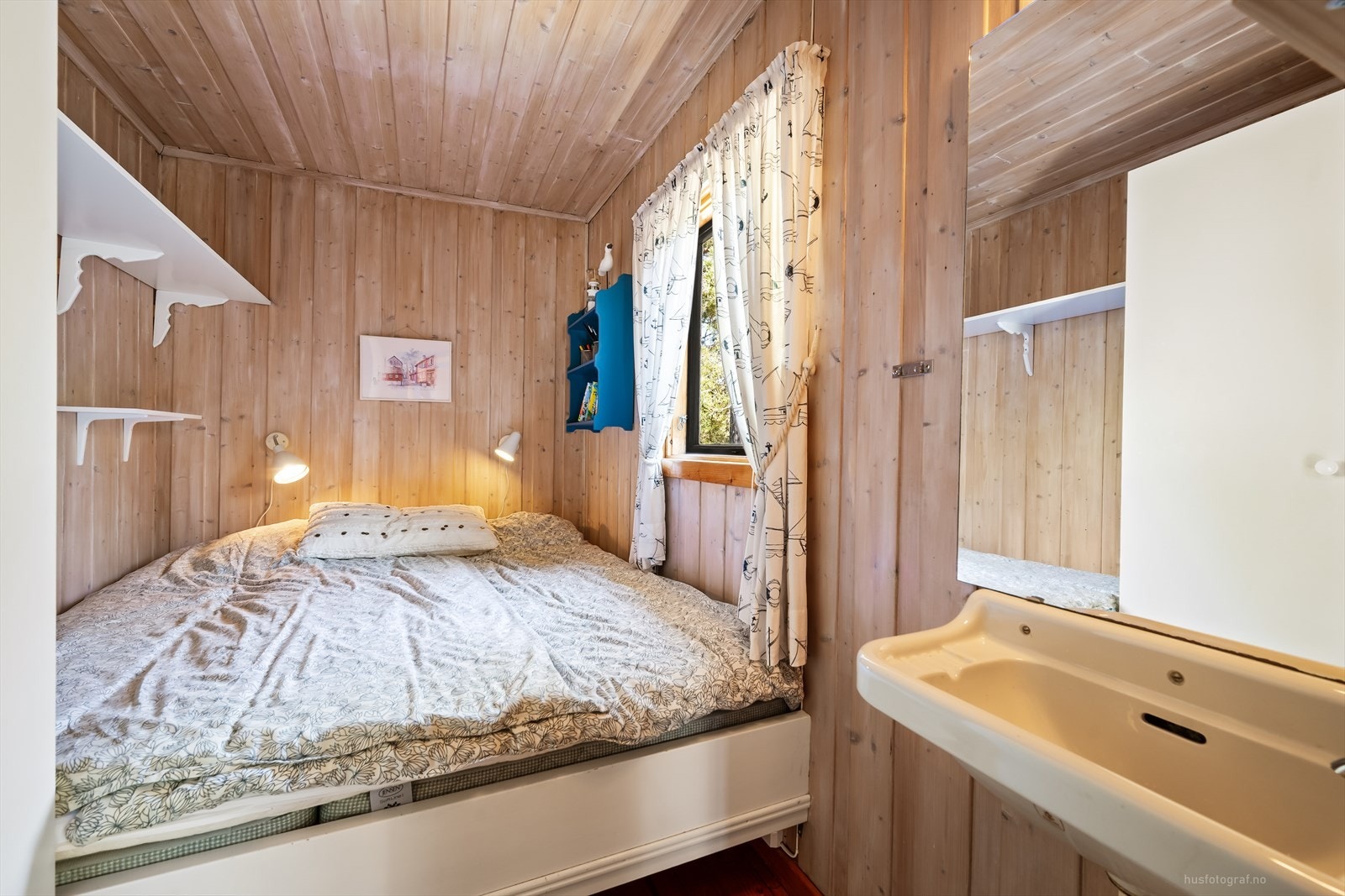Det tredje soverommet ligger i annekset og har egen inngang. Galleribilde