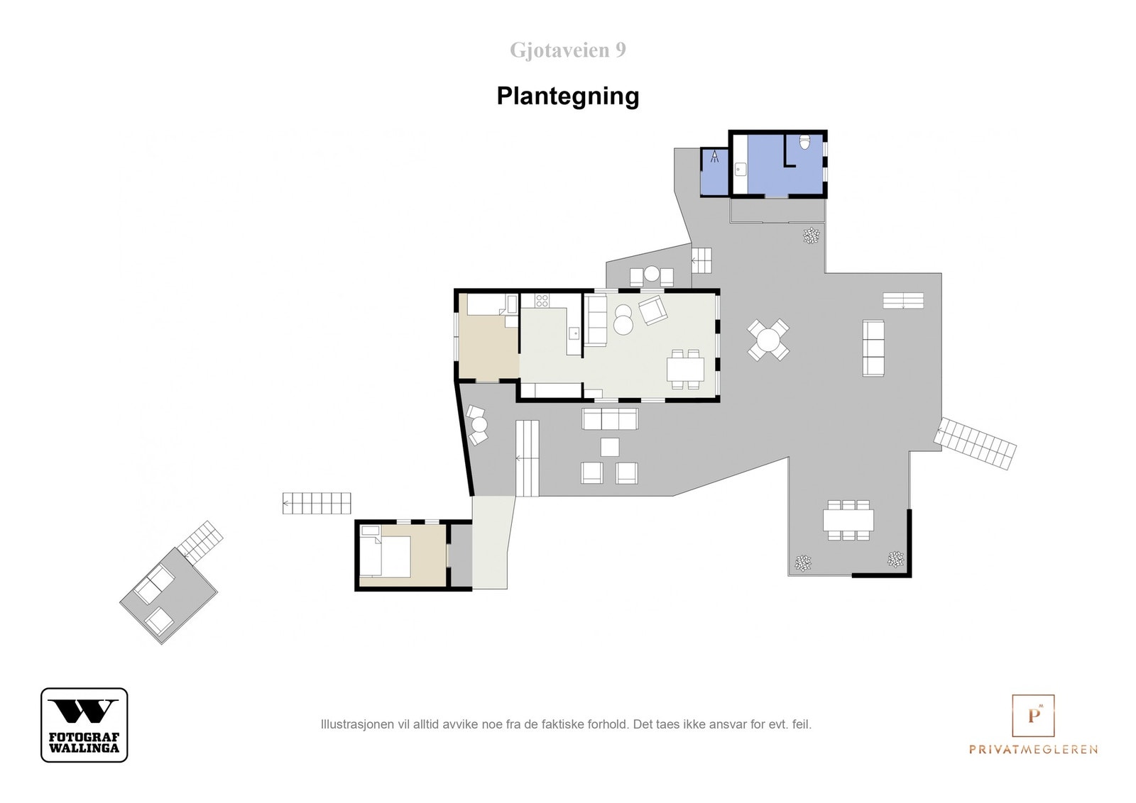 Plantegning. Galleribilde
