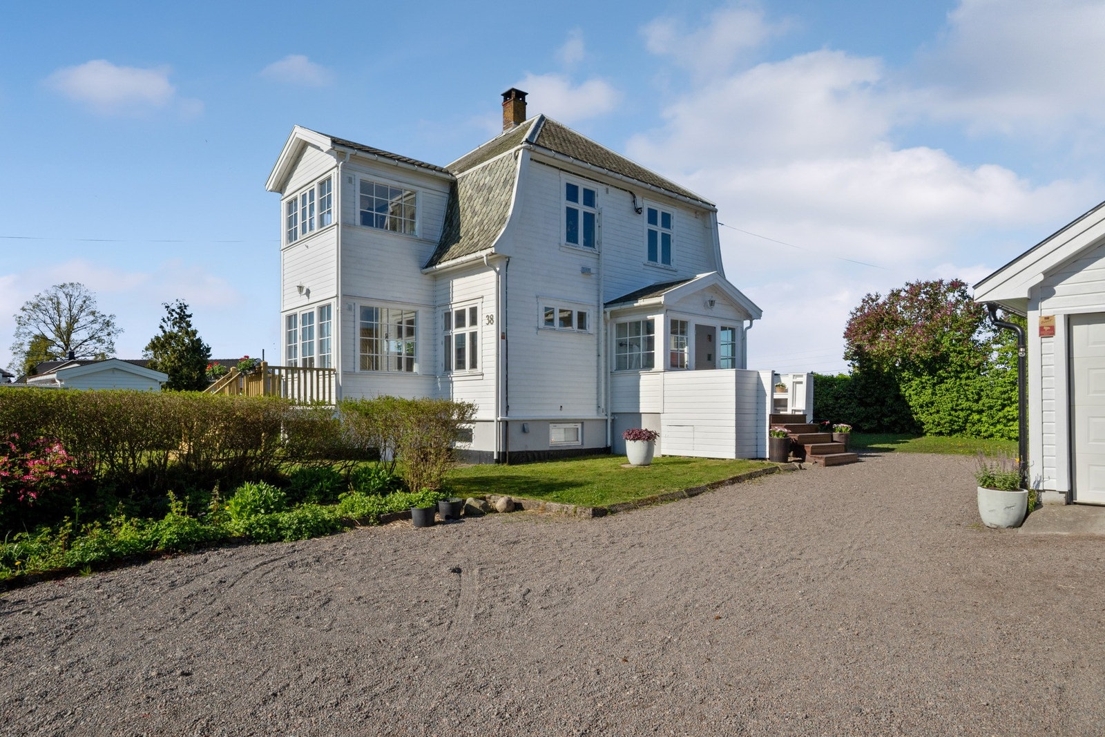 Fasadebilde. Galleribilde