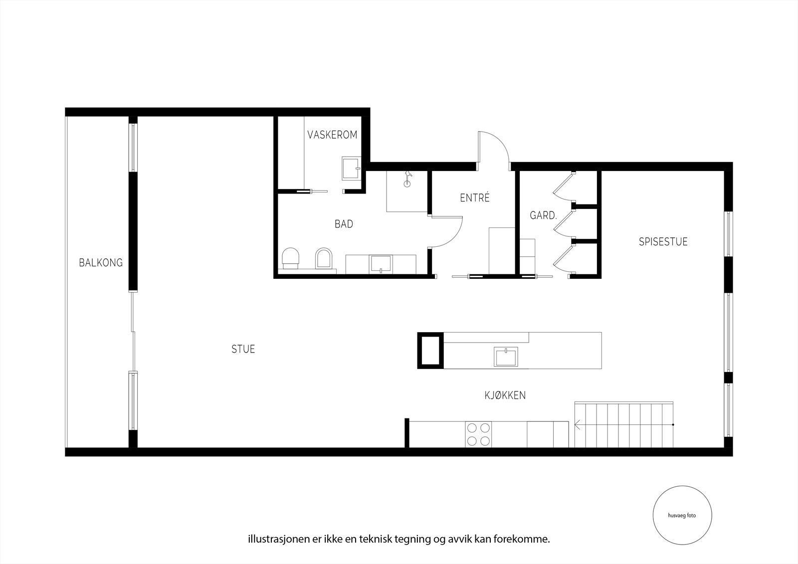 Plantegning 2. Etasje Galleribilde