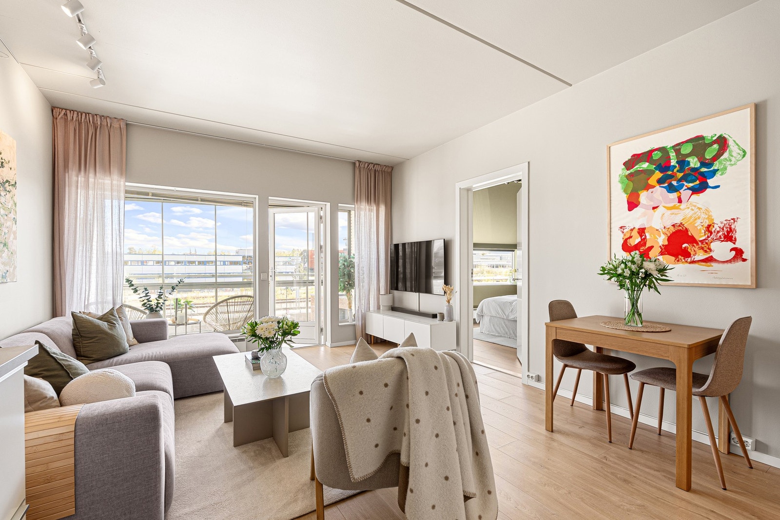 En lekker og moderne 3-romsleilighet. Galleribilde