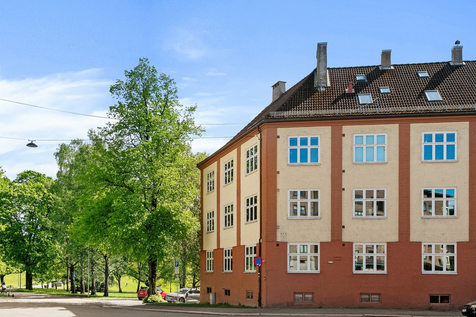 Rolig og tilbaketrukket område. Galleribilde