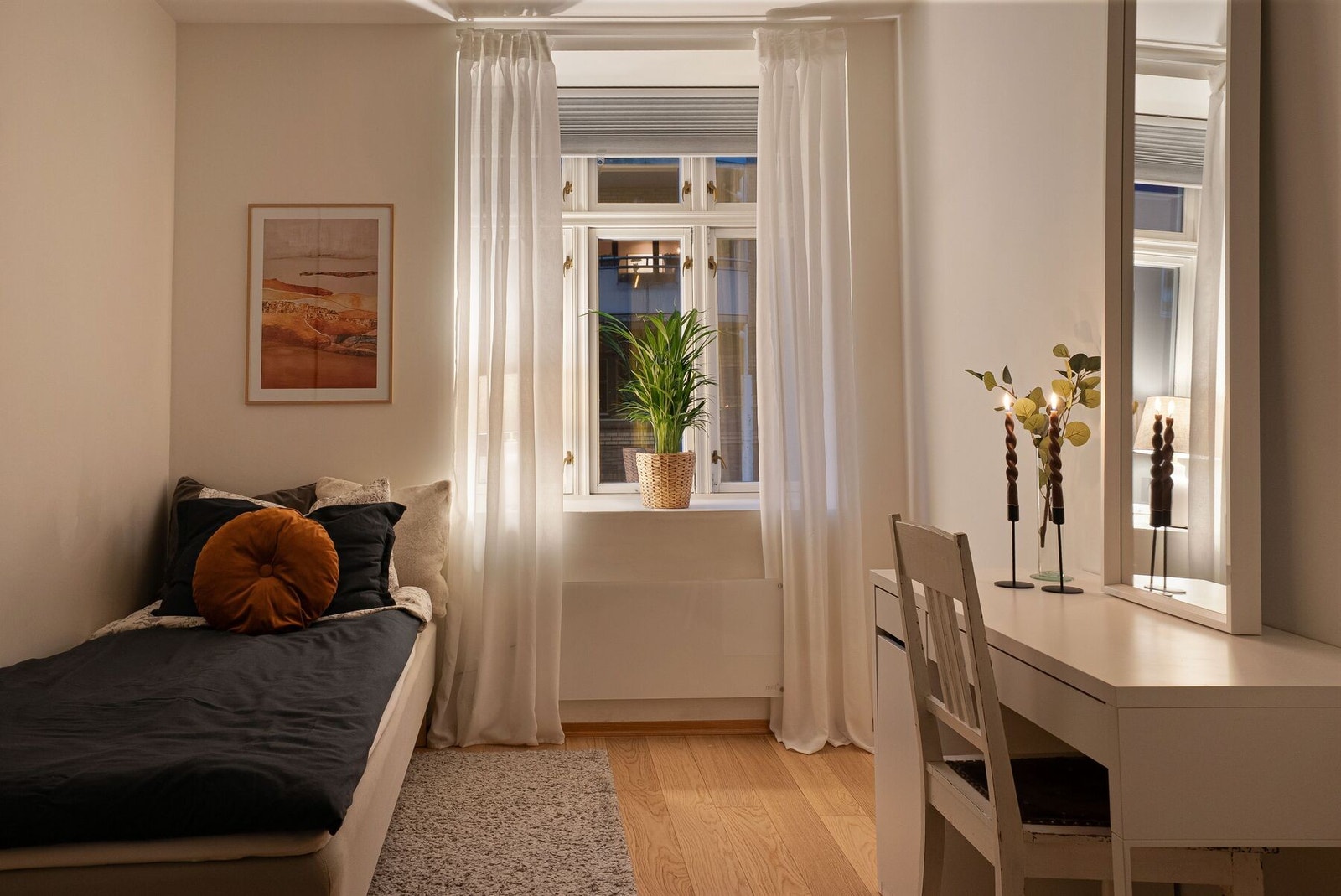 Det andre soverommet er på 11,5 m². Galleribilde