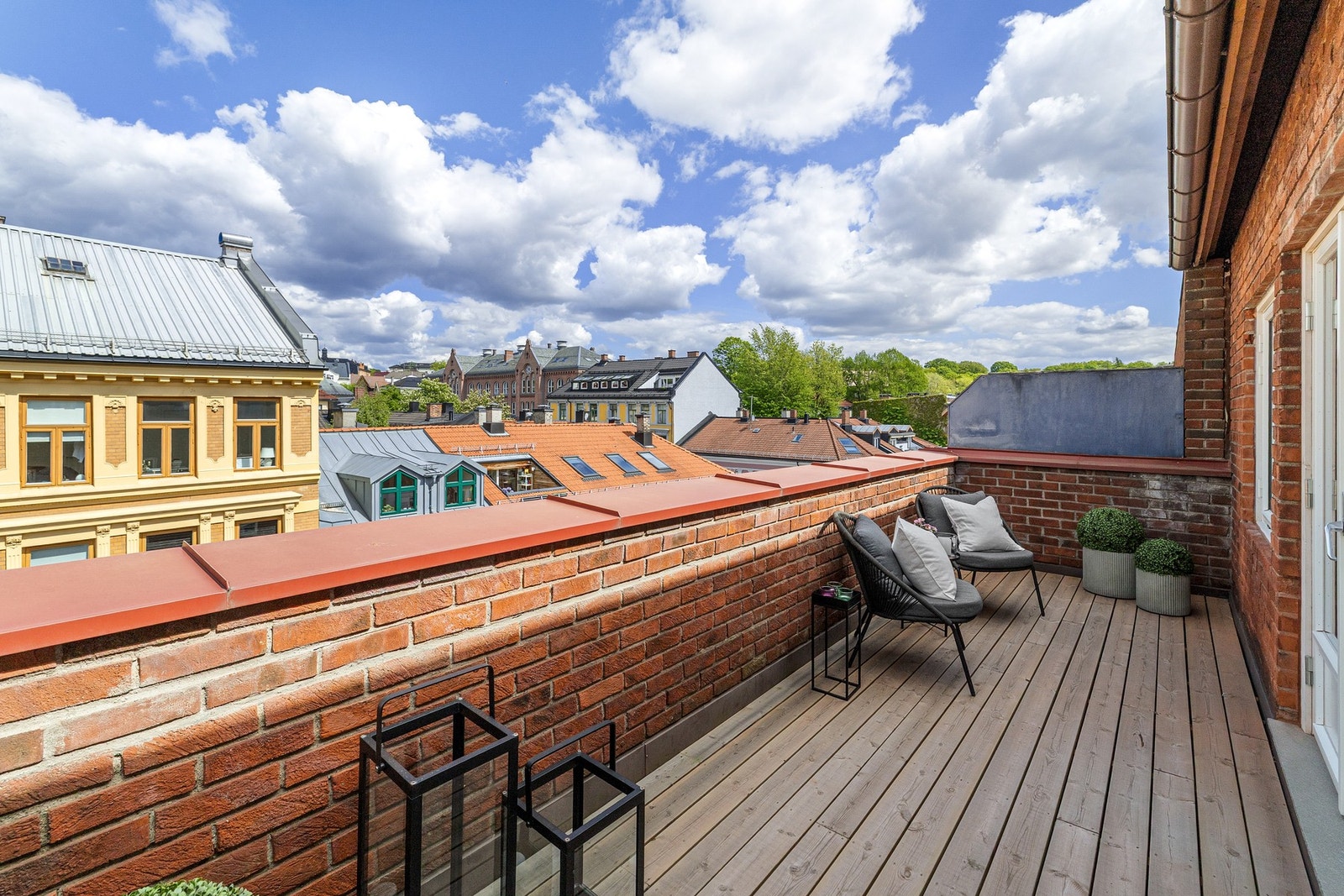 Unik toppleilighet med to private takterrasser, heis og meget høy standard. Foto: André Aakermann v/ Aakermann Photography. Galleribilde
