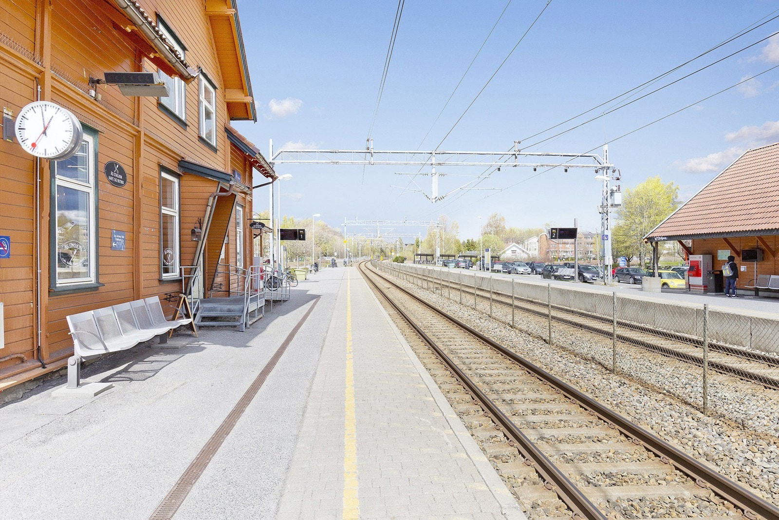 Fra Ås stasjon er du i Oslo på ca. 19 minutter via Ski med Follobanen. Galleribilde