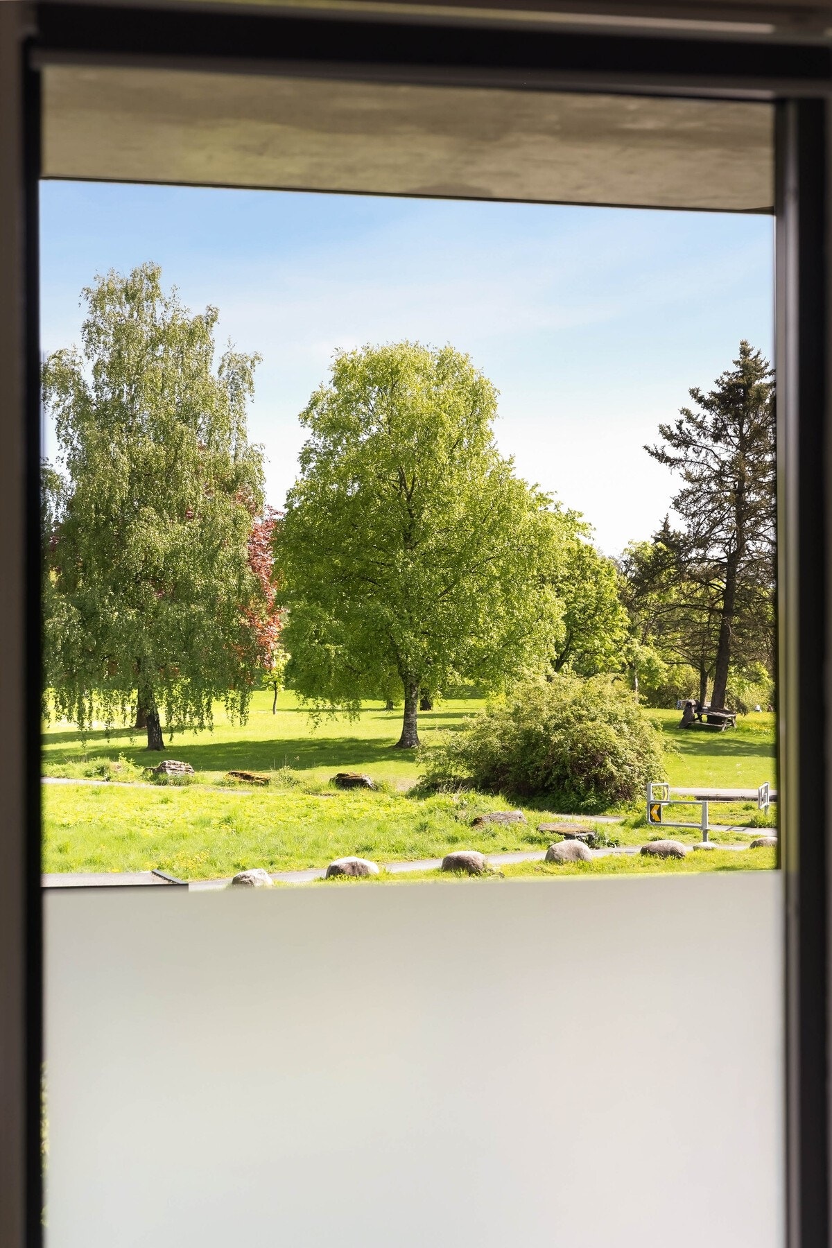 Utsyn fra stuen. Galleribilde