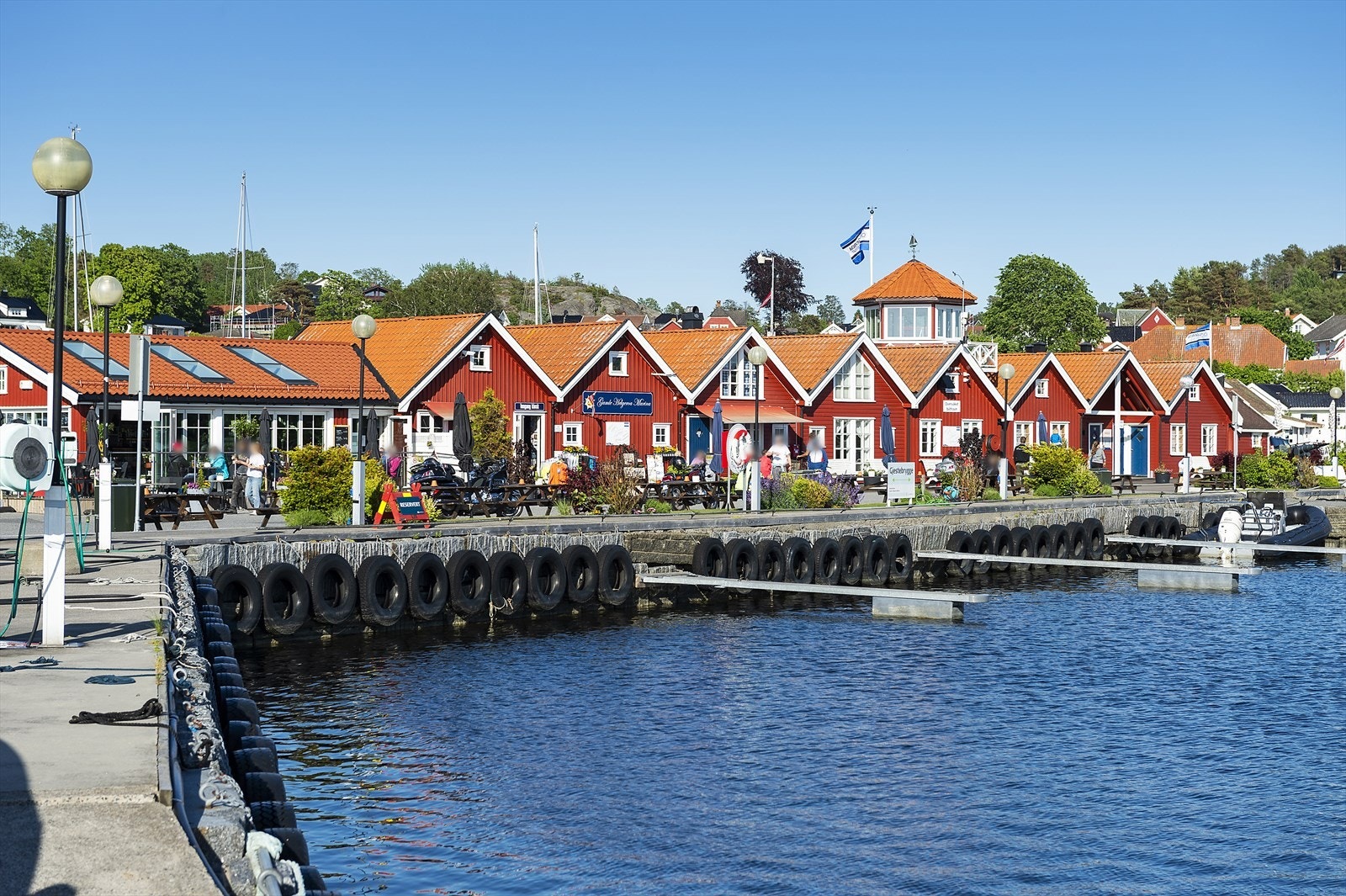 Brygga i Helgeroa Galleribilde